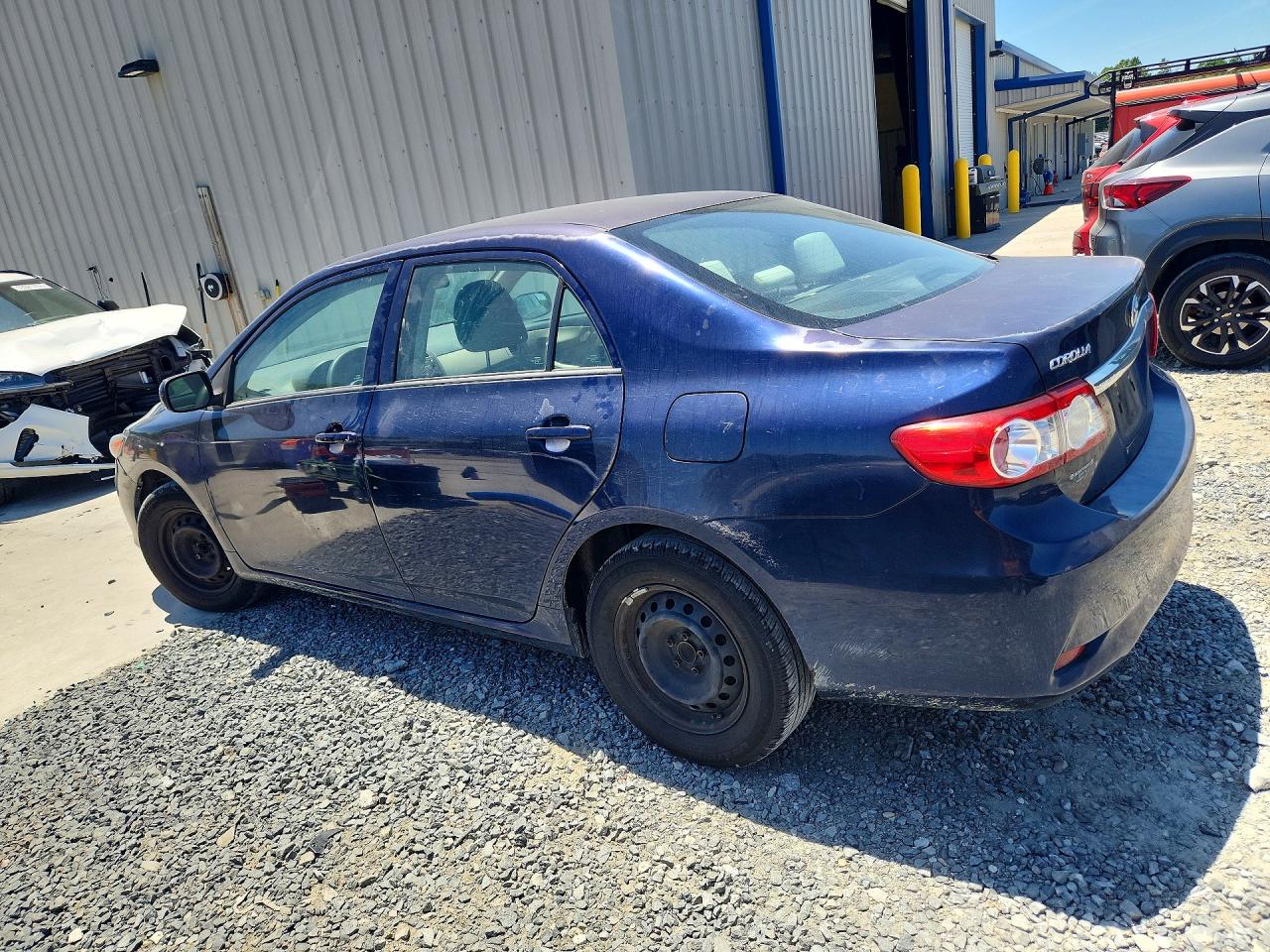 2012 Toyota Corolla L Blue vin: 2T1BU4EE6CC856583
