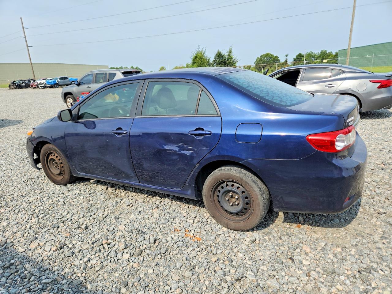 2012 Toyota Corolla Le Blue vin: 2T1BU4EE6CC870337