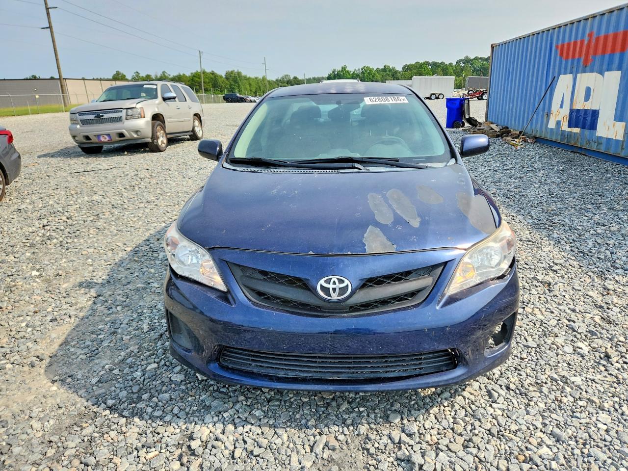 2012 Toyota Corolla Le Blue vin: 2T1BU4EE6CC870337