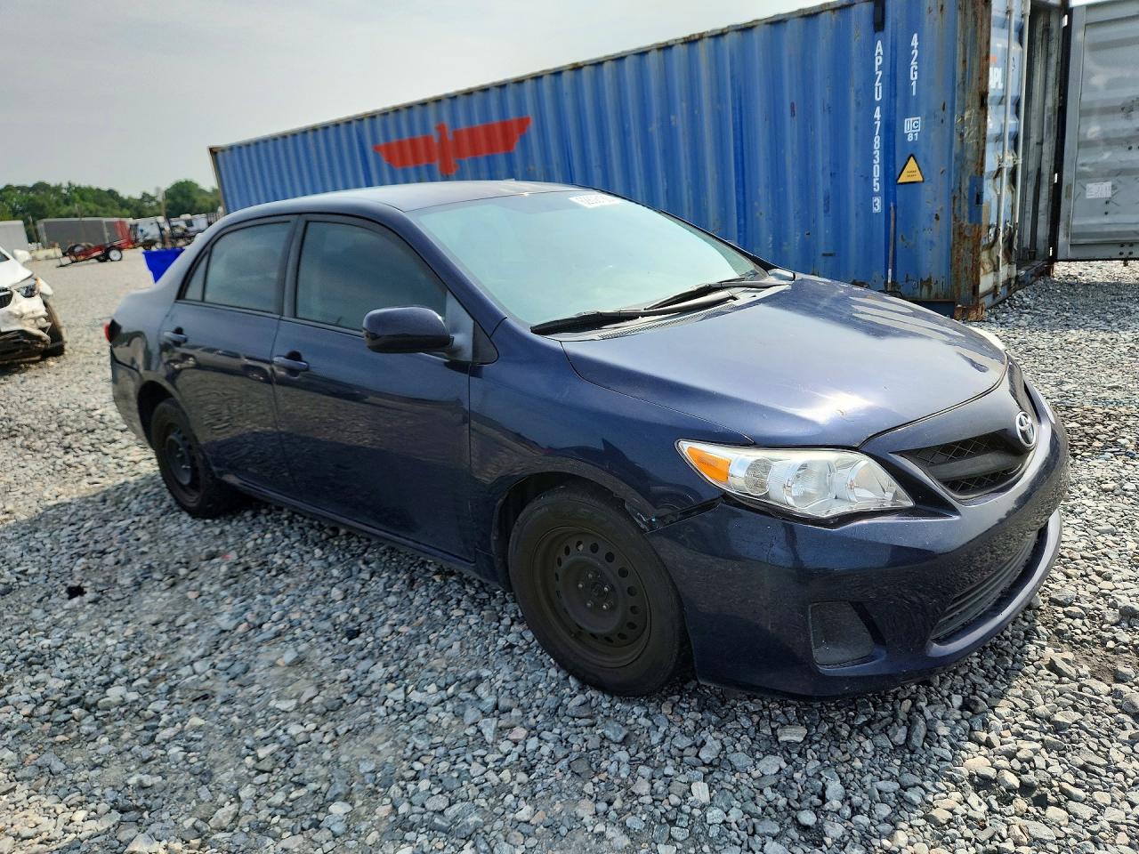2012 Toyota Corolla Le Blue vin: 2T1BU4EE6CC870337
