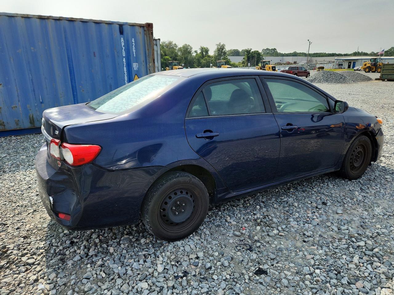 2012 Toyota Corolla Le Blue vin: 2T1BU4EE6CC870337