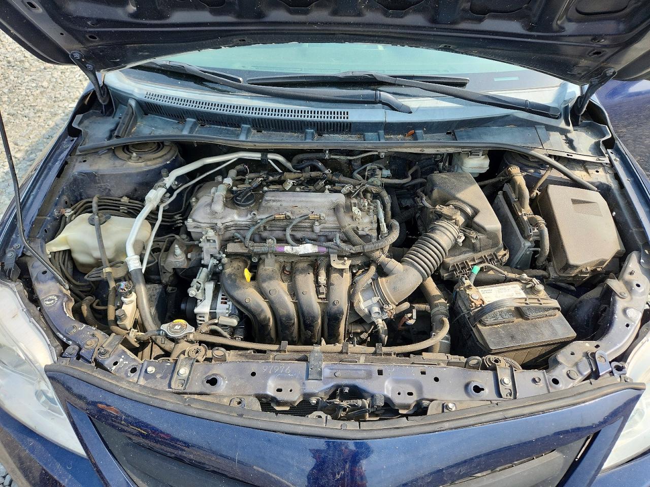 2012 Toyota Corolla Le Blue vin: 2T1BU4EE6CC870337