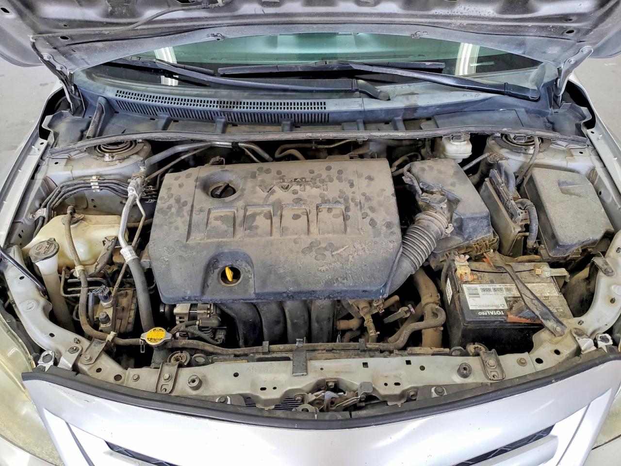 2012 Toyota Corolla Le Silver vin: 2T1BU4EE6CC874999