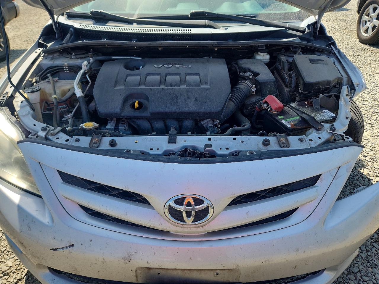 2012 Toyota Corolla Le Silver vin: 2T1BU4EE6CC876901