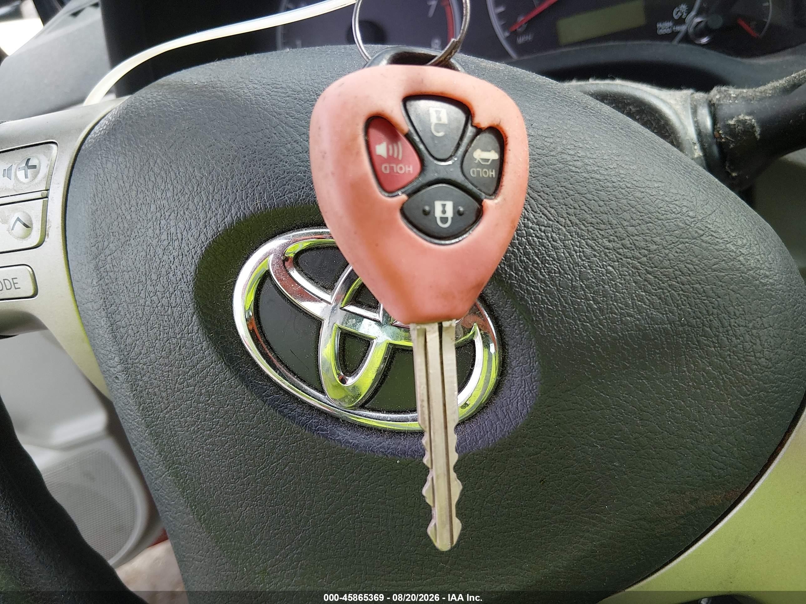 2012 Toyota Corolla Le Красный vin: 2T1BU4EE6CC886795