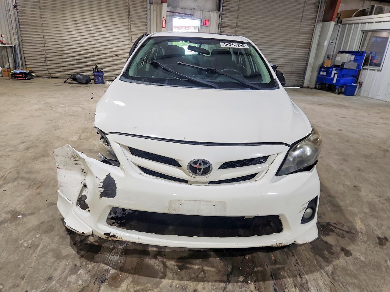 2012 Toyota Corolla S White vin: 2T1BU4EE6CC898039
