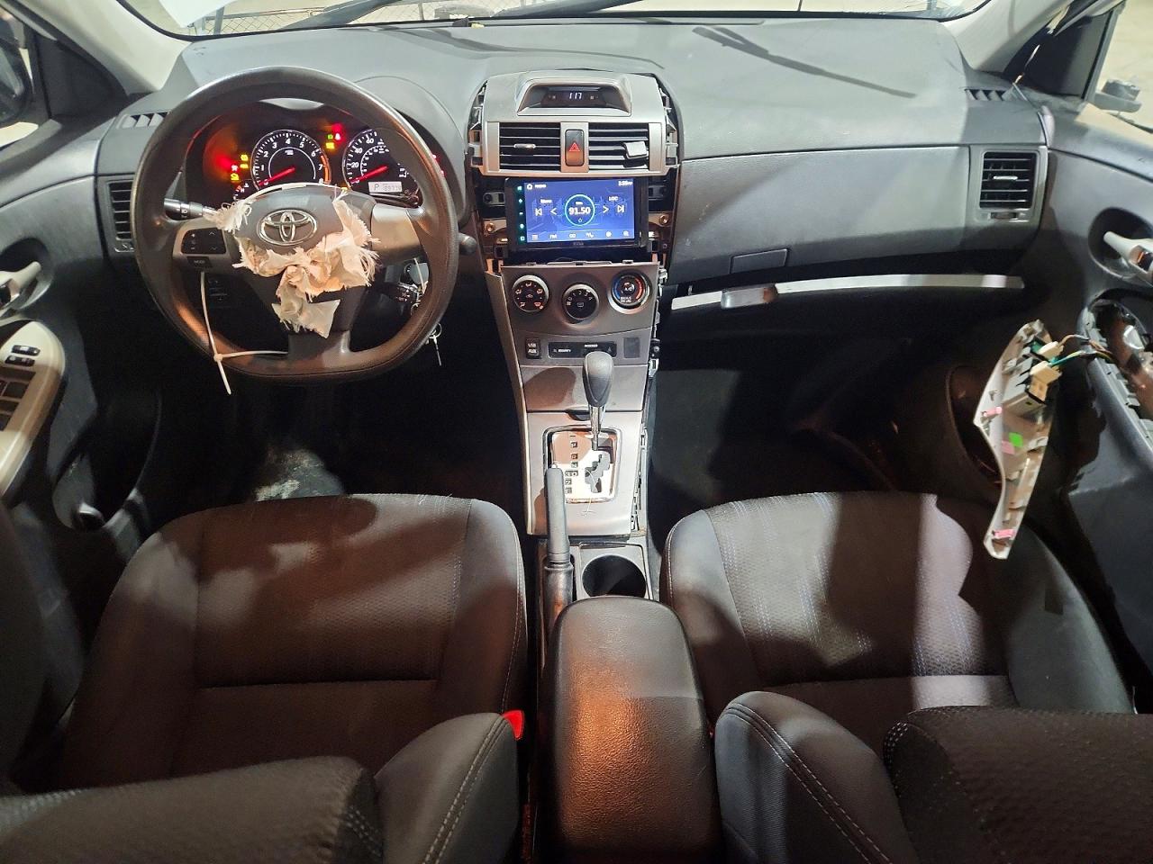 2012 Toyota Corolla S White vin: 2T1BU4EE6CC898039