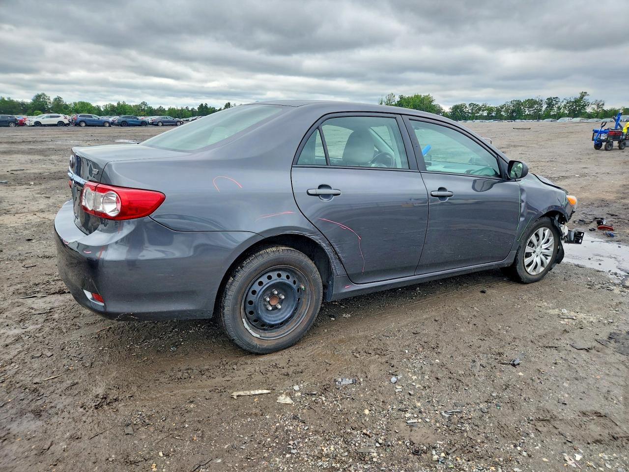 2012 Toyota Corolla Le Gray vin: 2T1BU4EE6CC906060