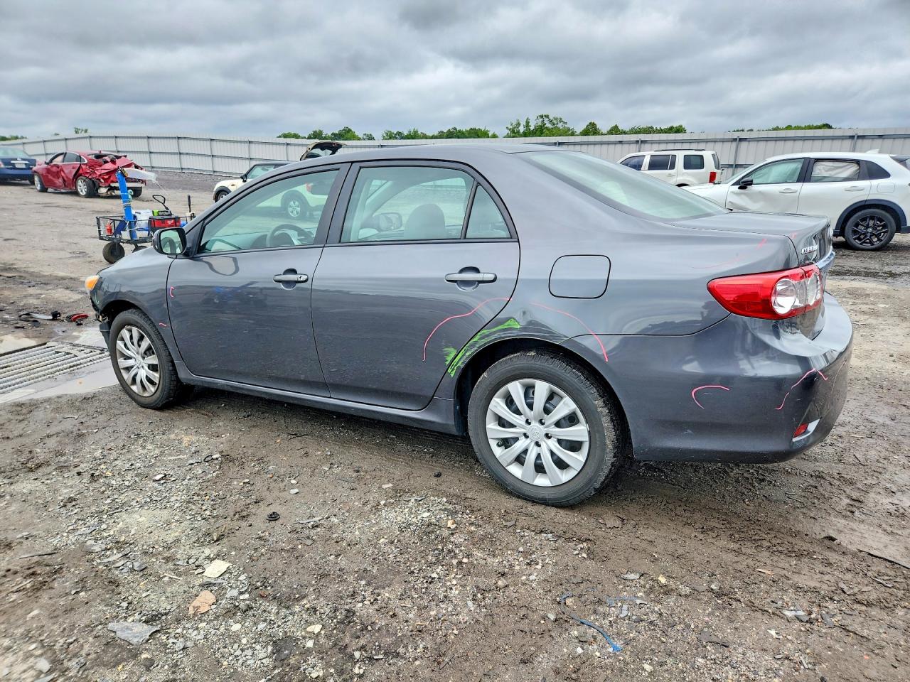 2012 Toyota Corolla Le Gray vin: 2T1BU4EE6CC906060