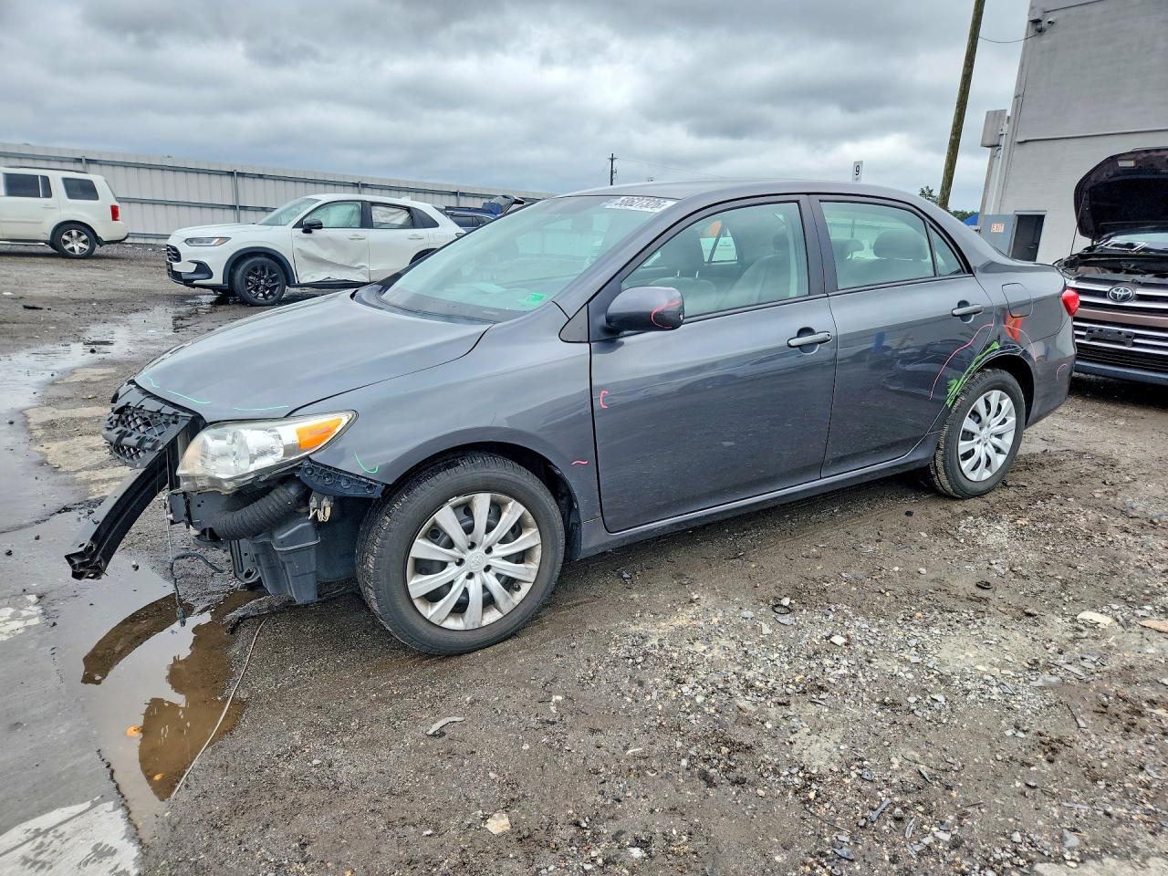 2012 Toyota Corolla Le Gray vin: 2T1BU4EE6CC906060