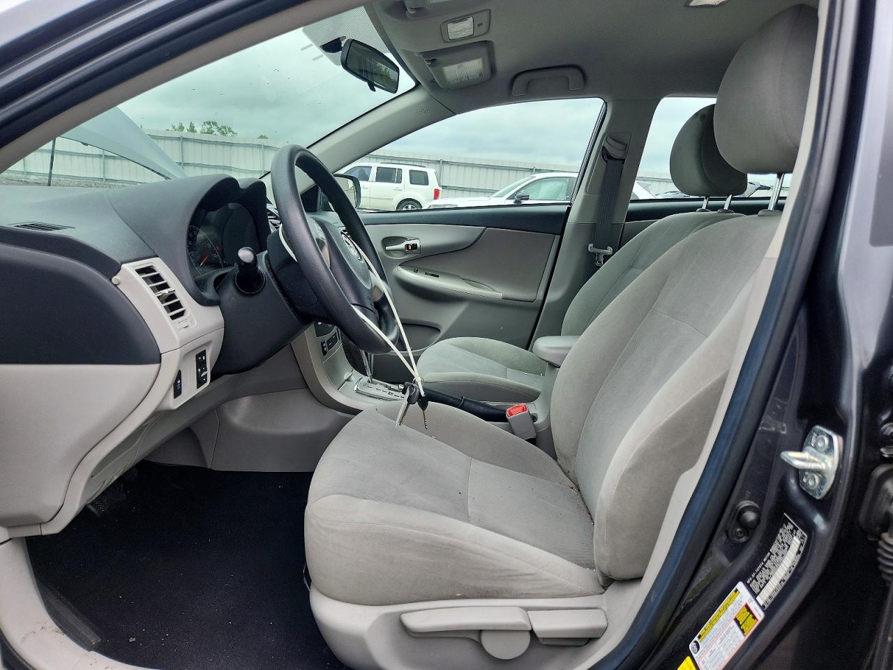 2012 Toyota Corolla Le Gray vin: 2T1BU4EE6CC906060