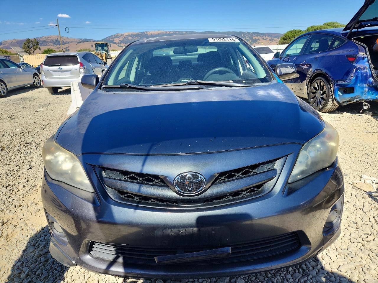 2013 Toyota Corolla S Gray vin: 2T1BU4EE6DC009967