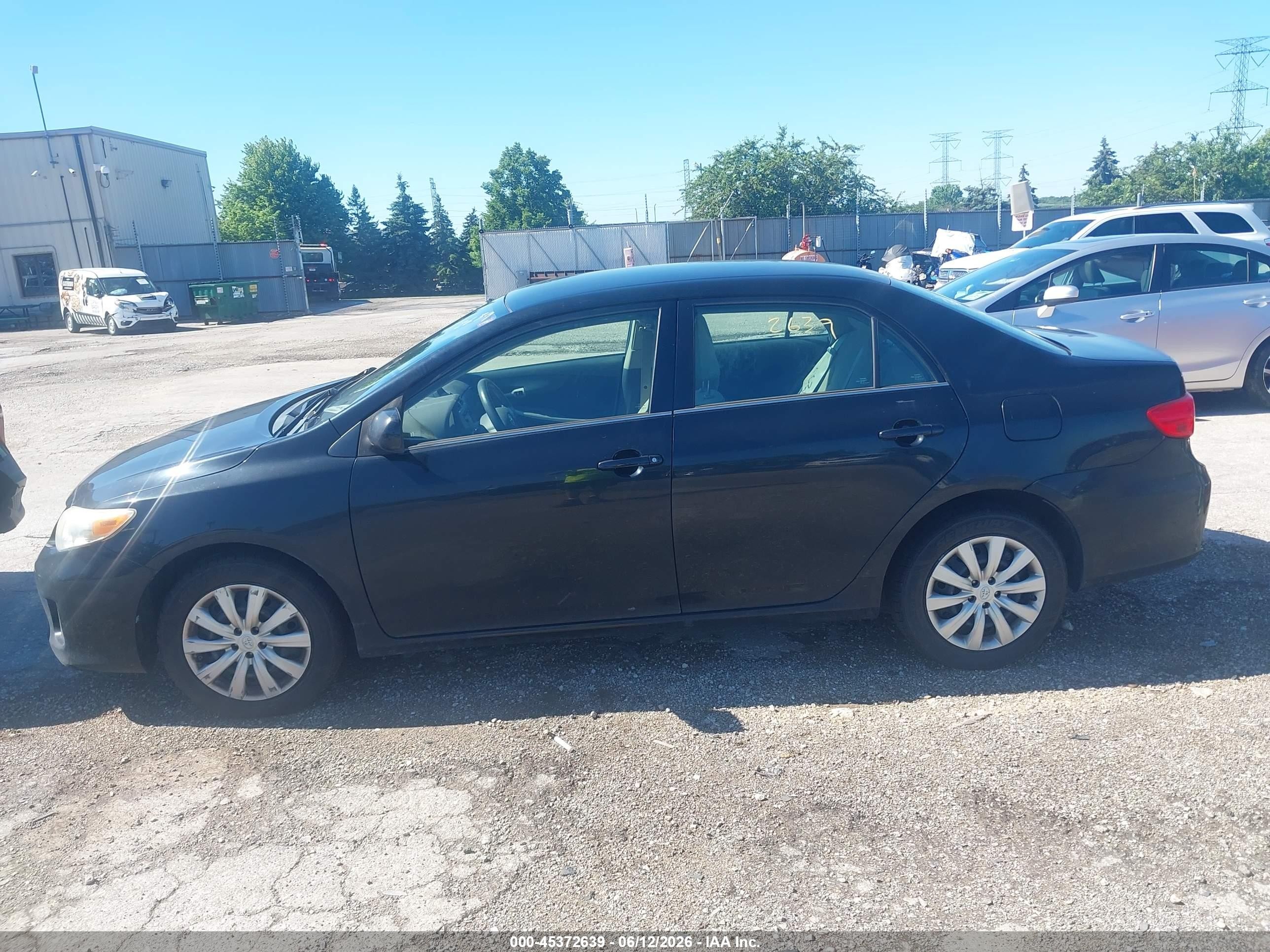2013 Toyota Corolla Le Black vin: 2T1BU4EE6DC031578