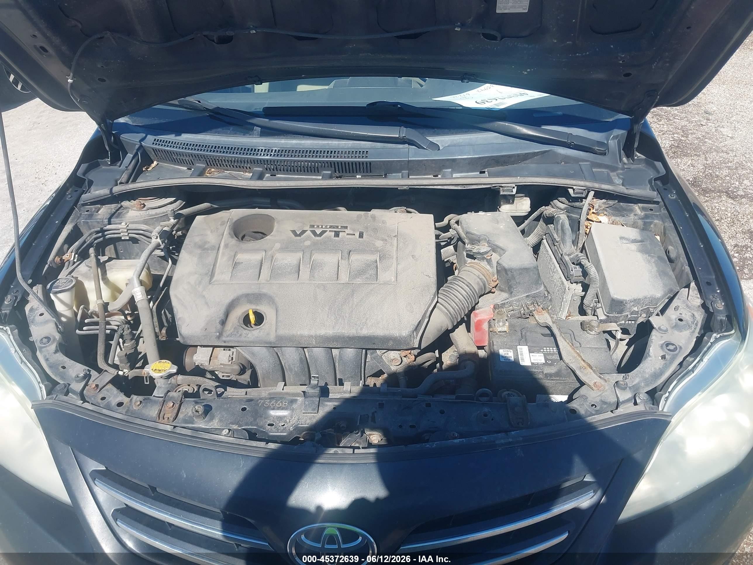 2013 Toyota Corolla Le Black vin: 2T1BU4EE6DC031578