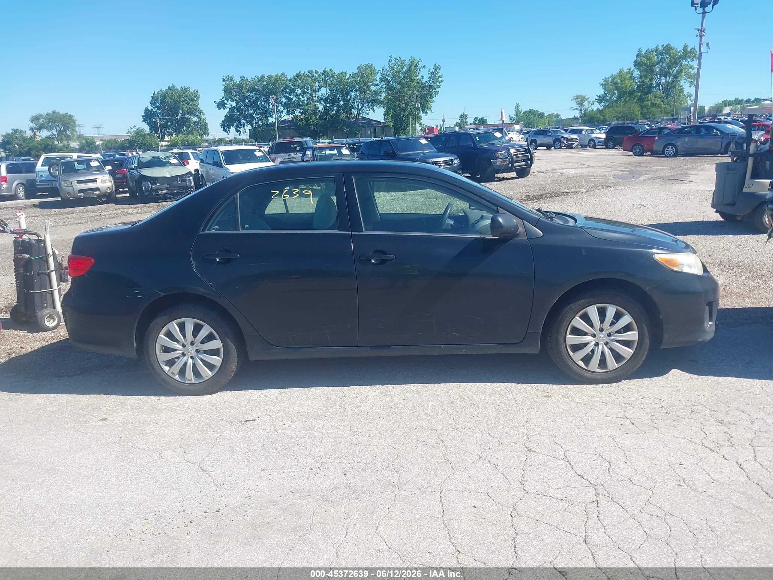 2013 Toyota Corolla Le Black vin: 2T1BU4EE6DC031578