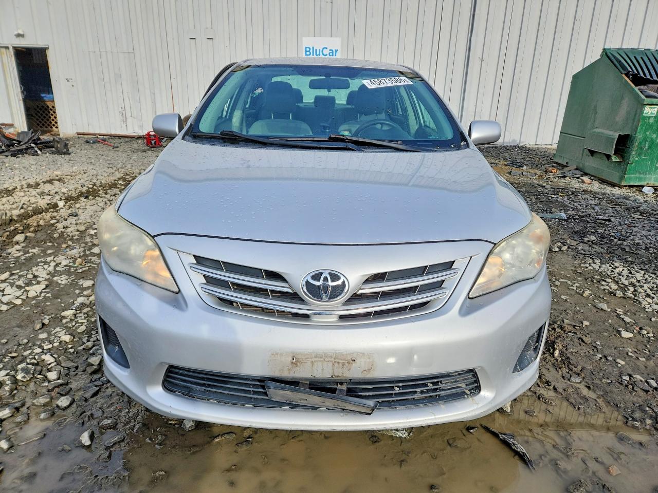 2013 Toyota Corolla Le Silver vin: 2T1BU4EE6DC040037
