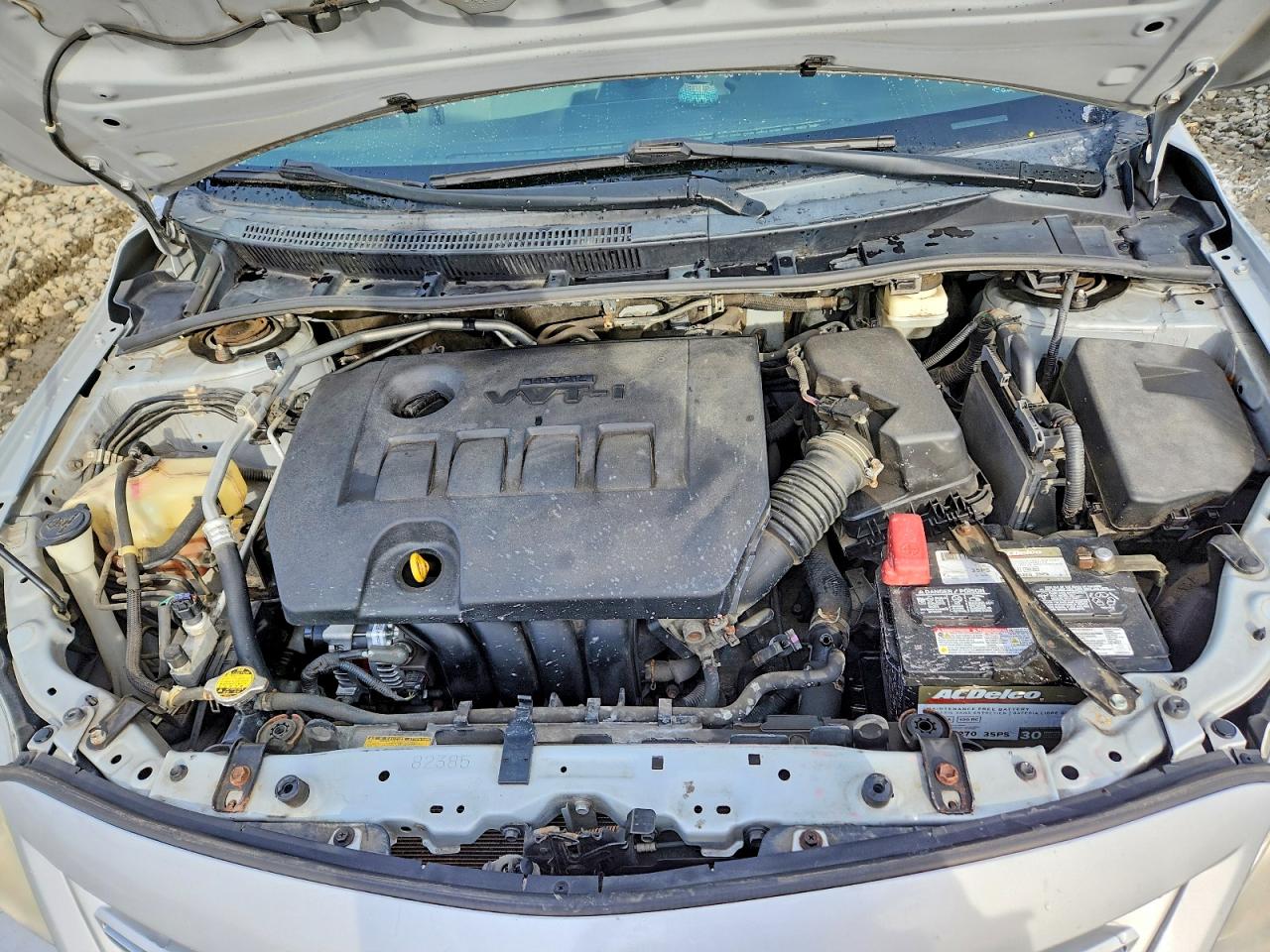 2013 Toyota Corolla Le Silver vin: 2T1BU4EE6DC040037