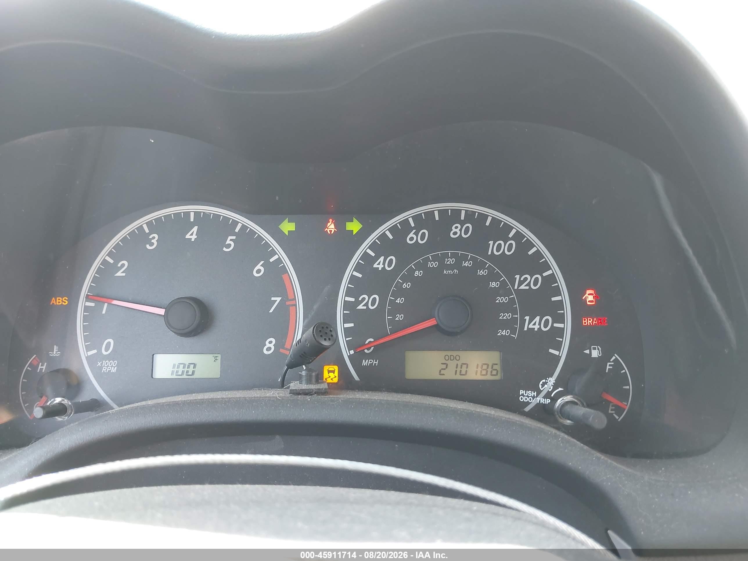 2013 Toyota Corolla L Красный vin: 2T1BU4EE6DC055511
