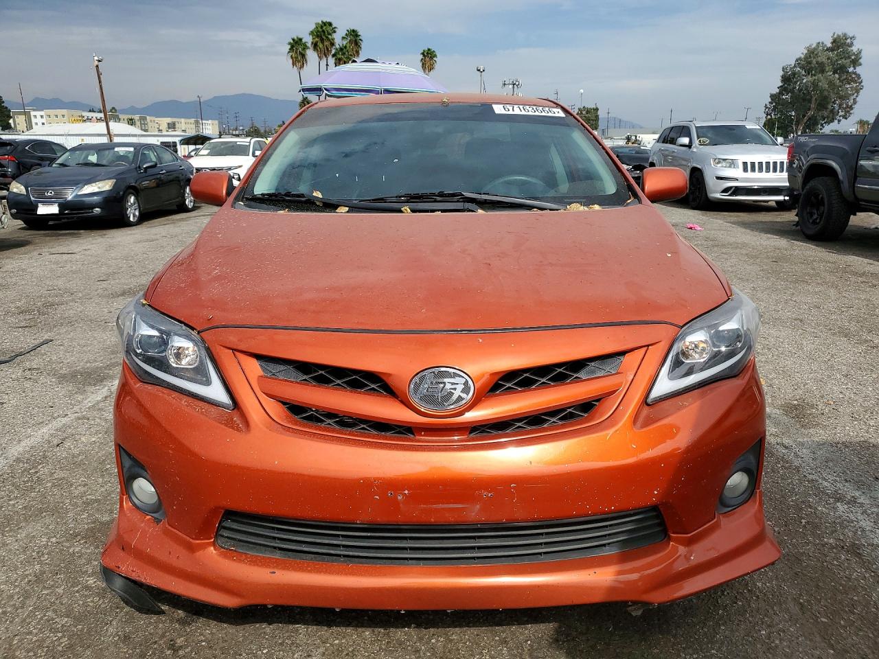 2013 Toyota Corolla S Special Edition Orange vin: 2T1BU4EE6DC077847