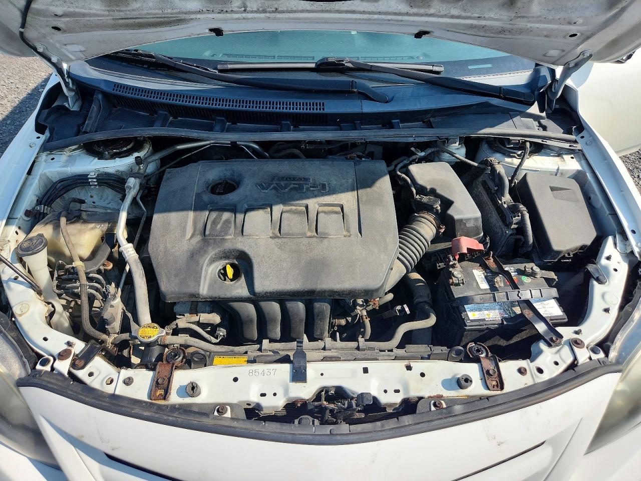 2013 Toyota Corolla L White vin: 2T1BU4EE6DC092185