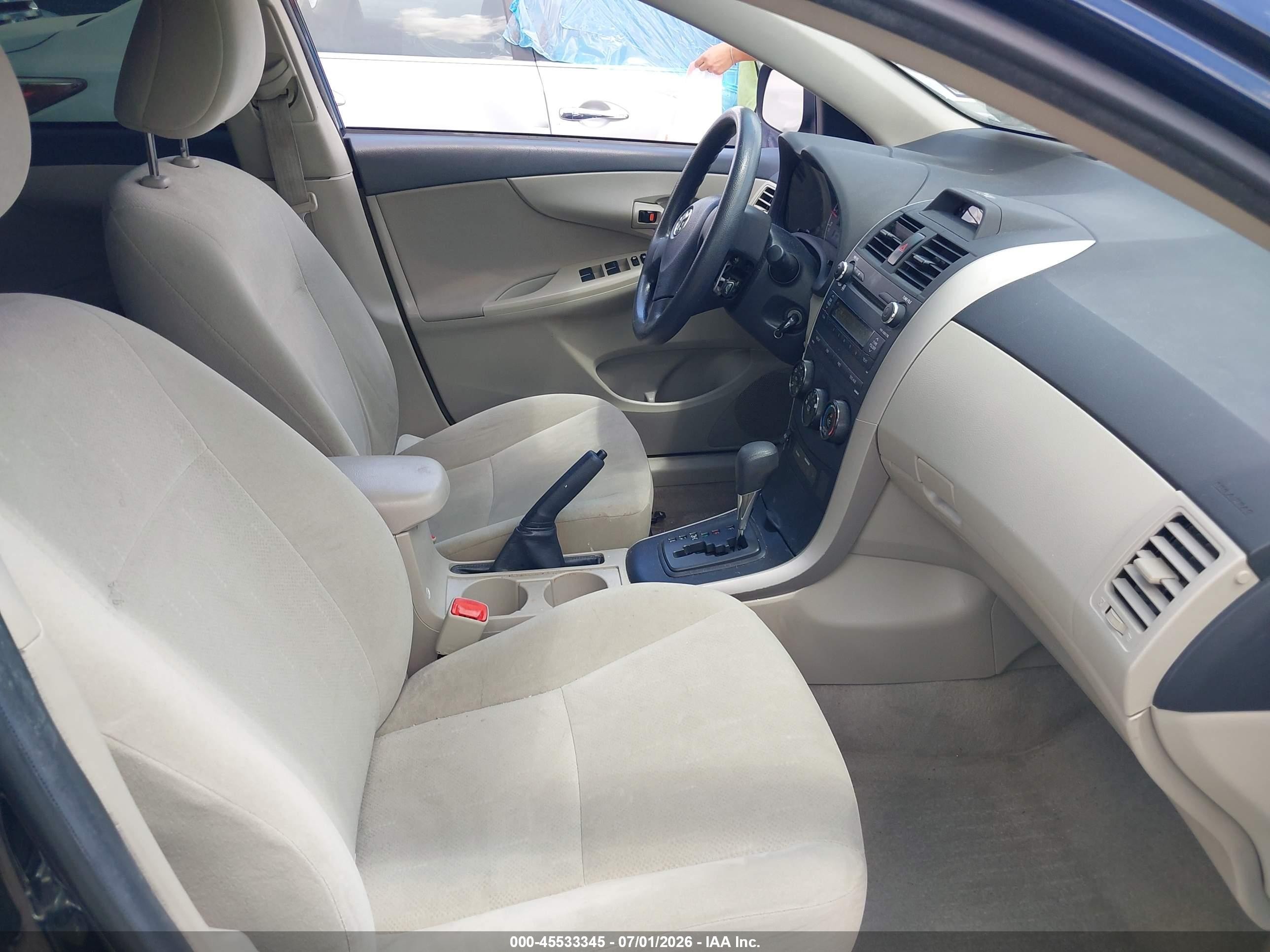2013 Toyota Corolla L Blue vin: 2T1BU4EE6DC097418