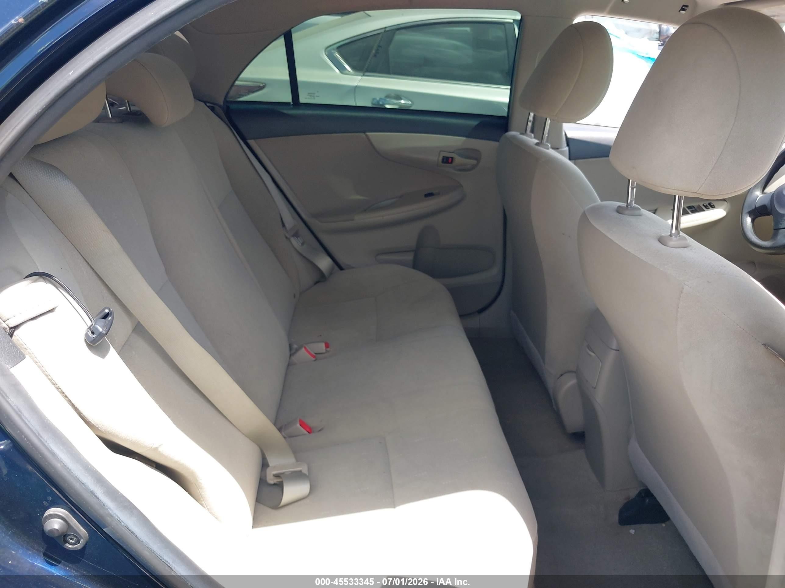 2013 Toyota Corolla L Blue vin: 2T1BU4EE6DC097418
