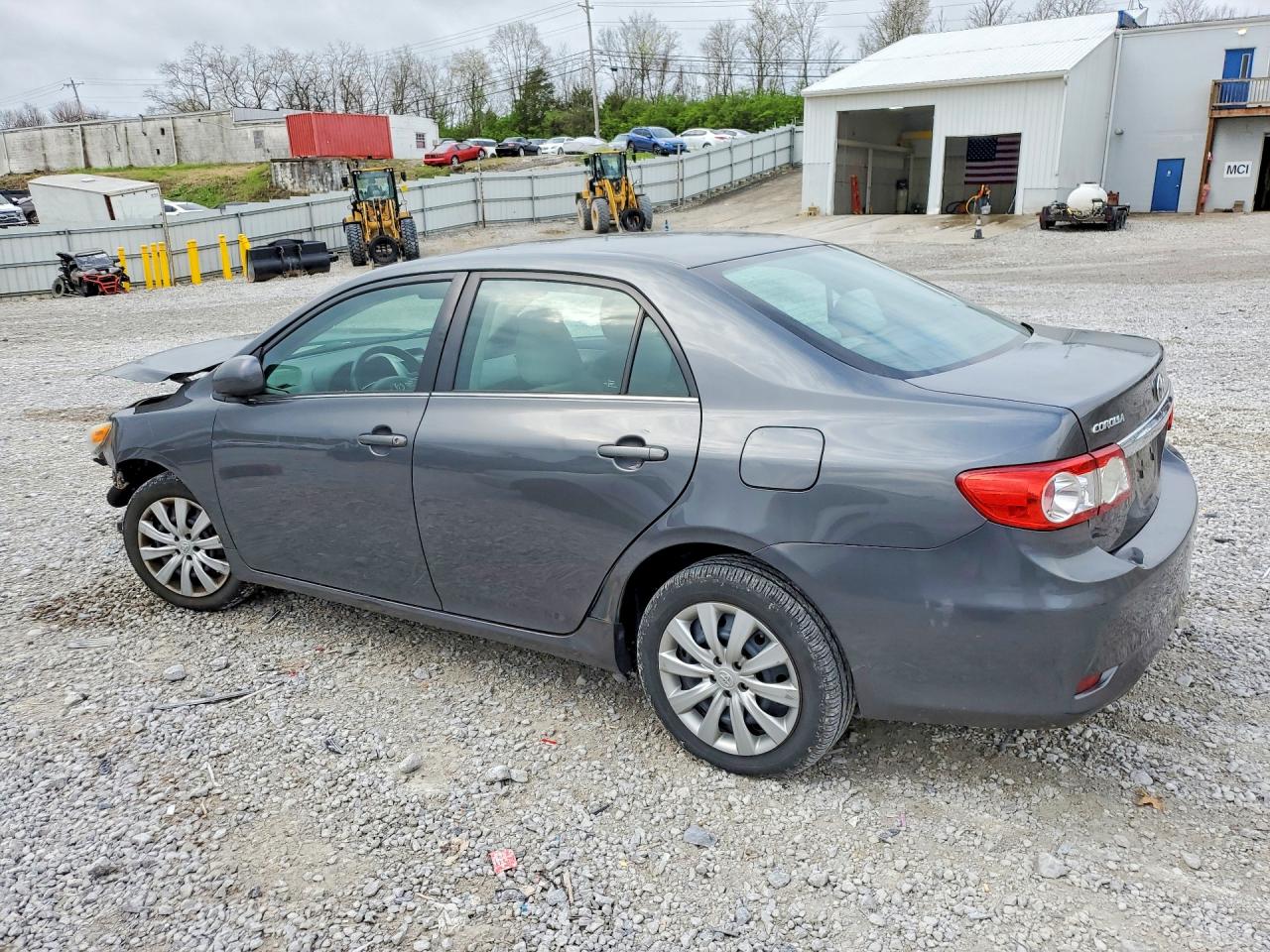 2013 Toyota Corolla Le Gray vin: 2T1BU4EE6DC097774