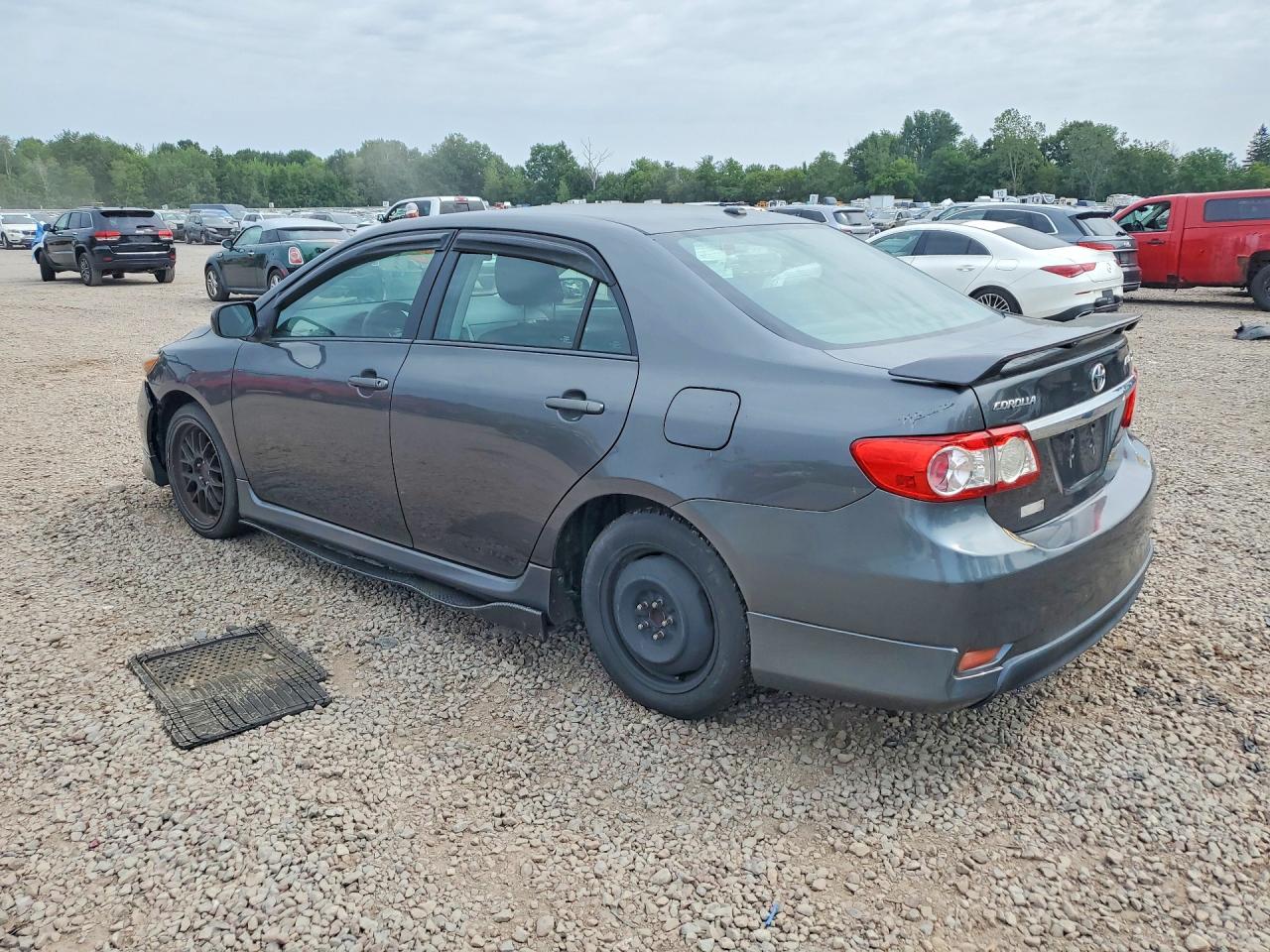 2013 Toyota Corolla Gray vin: 2T1BU4EE6DC109177