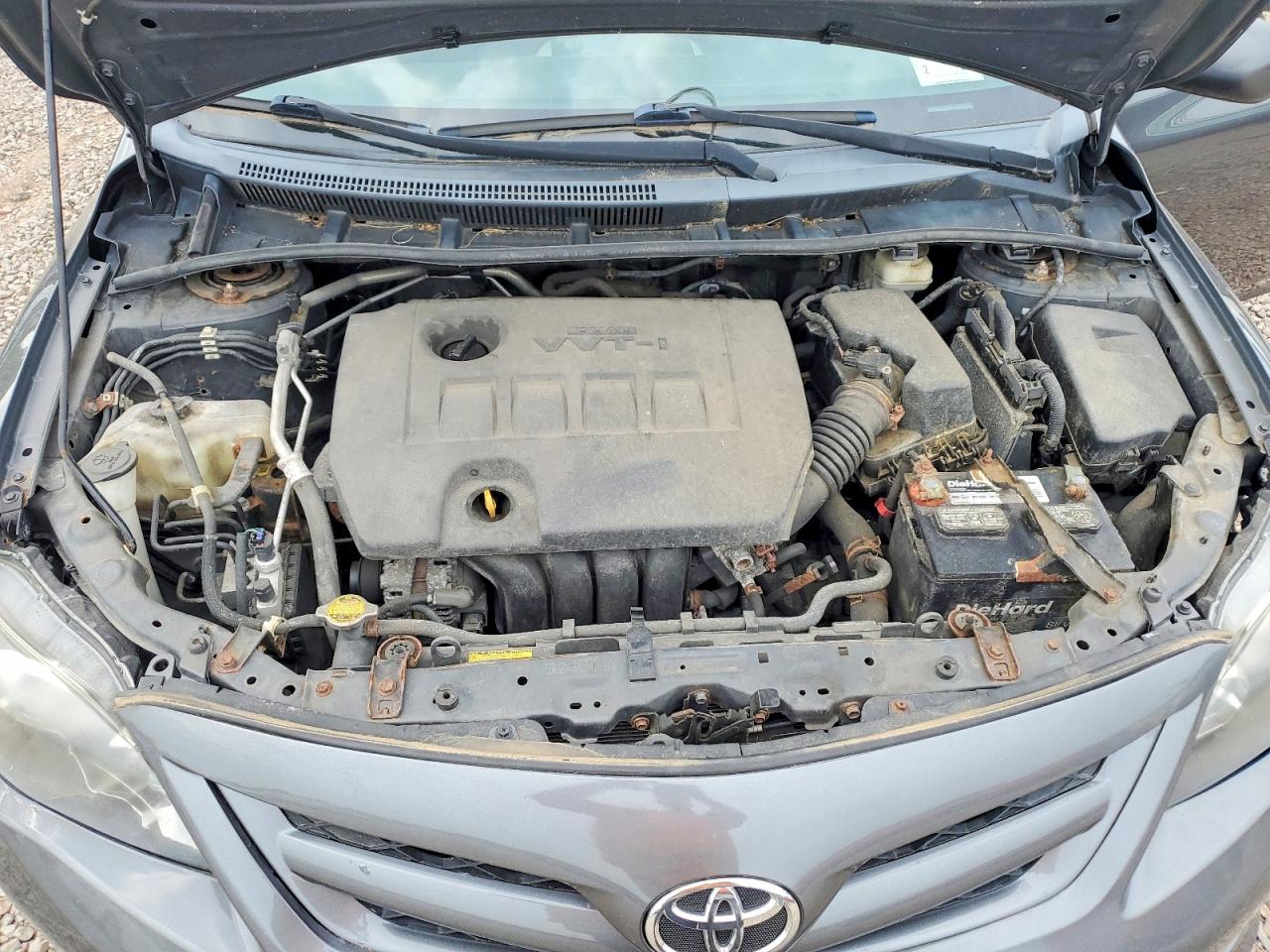 2013 Toyota Corolla Gray vin: 2T1BU4EE6DC109177