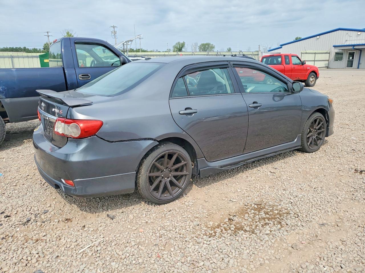 2013 Toyota Corolla Gray vin: 2T1BU4EE6DC109177