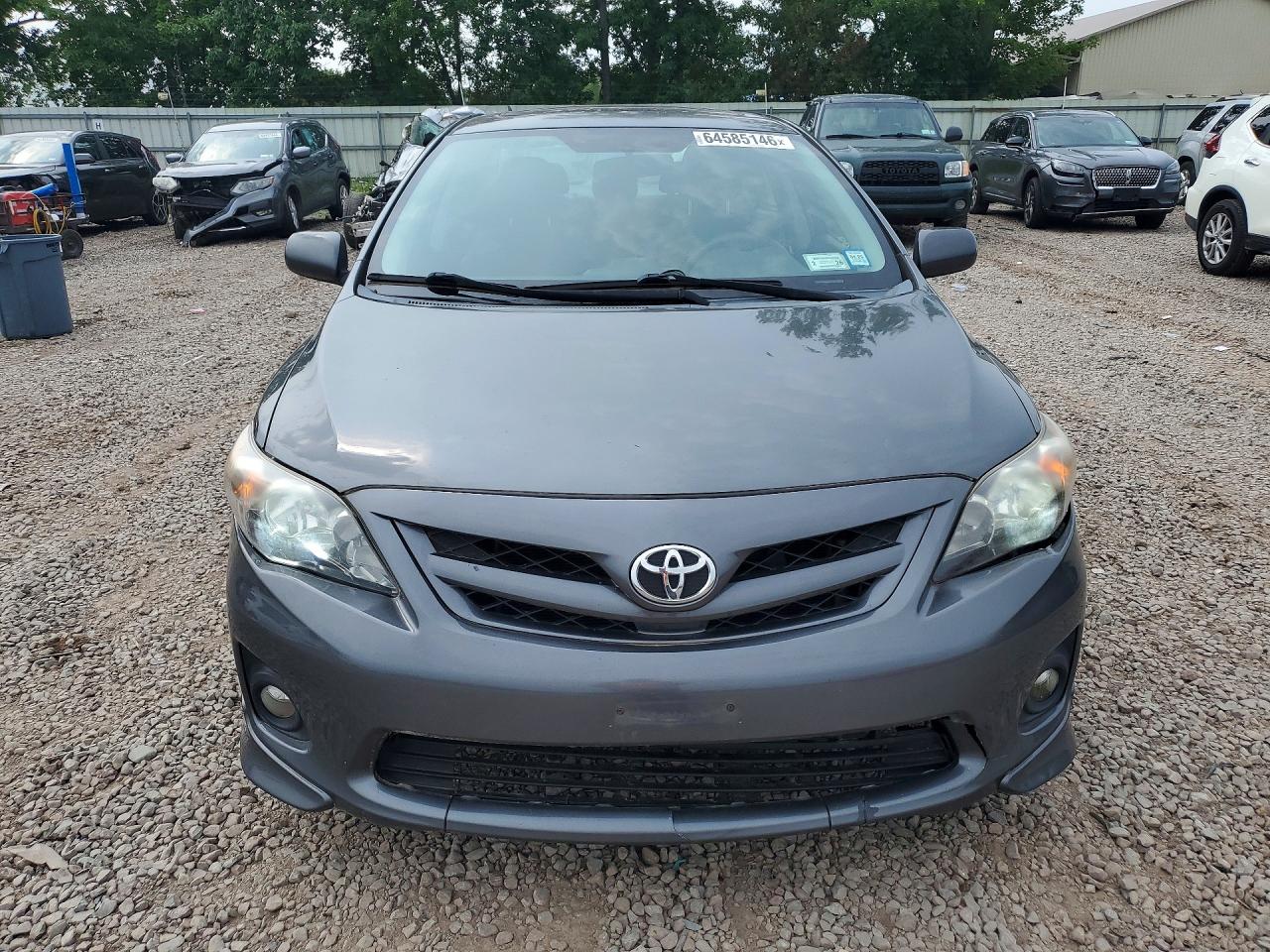 2013 Toyota Corolla Gray vin: 2T1BU4EE6DC109177