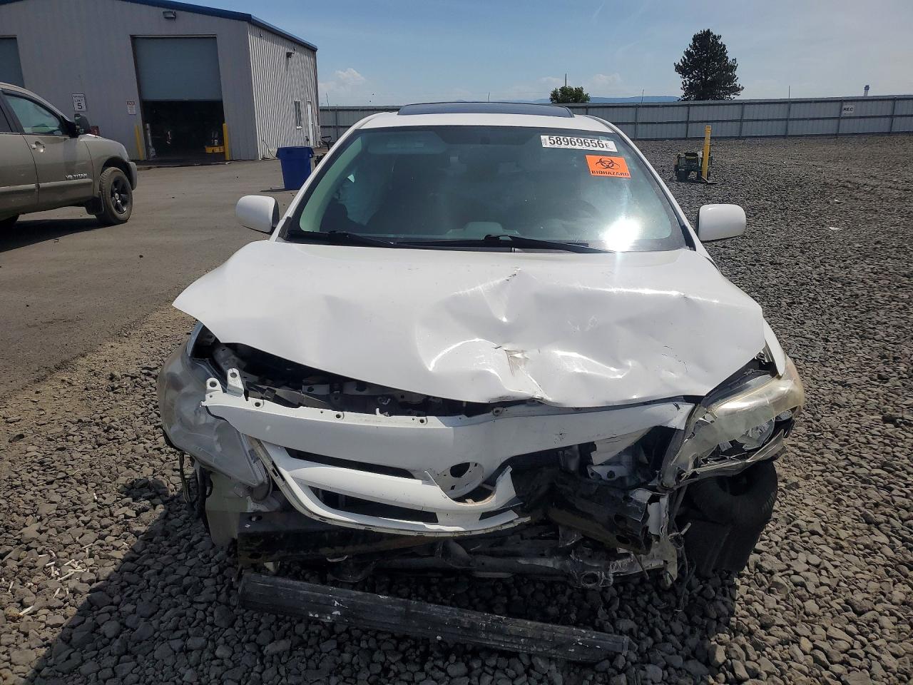 2013 Toyota Corolla S White vin: 2T1BU4EE6DC118560