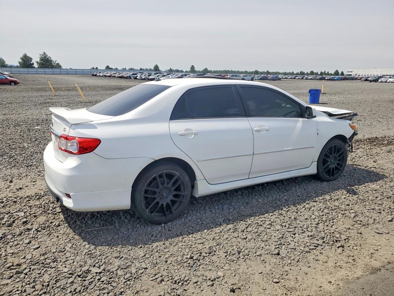 2013 Toyota Corolla S White vin: 2T1BU4EE6DC118560