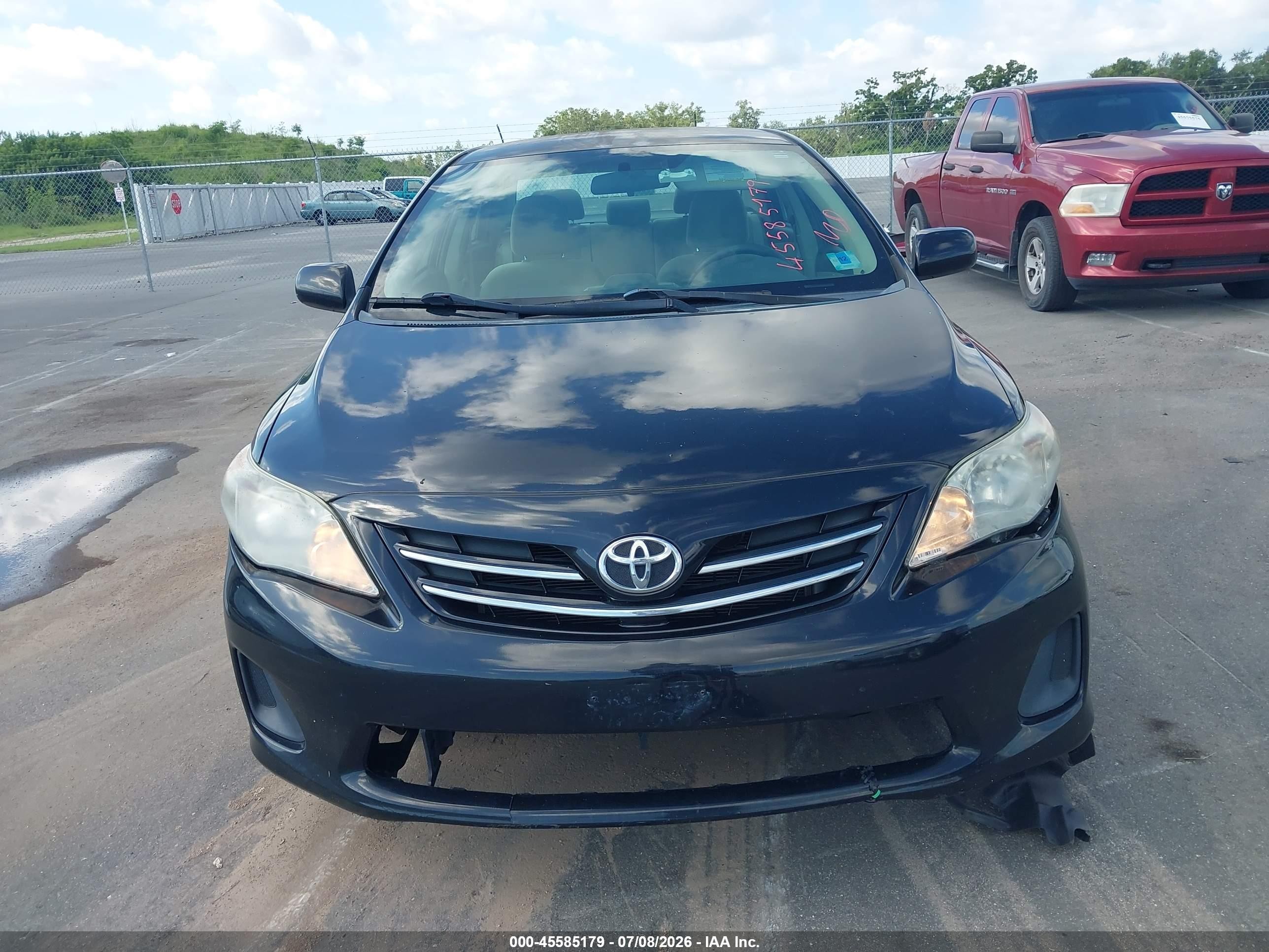 2013 Toyota Corolla Le Черный vin: 2T1BU4EE6DC927850