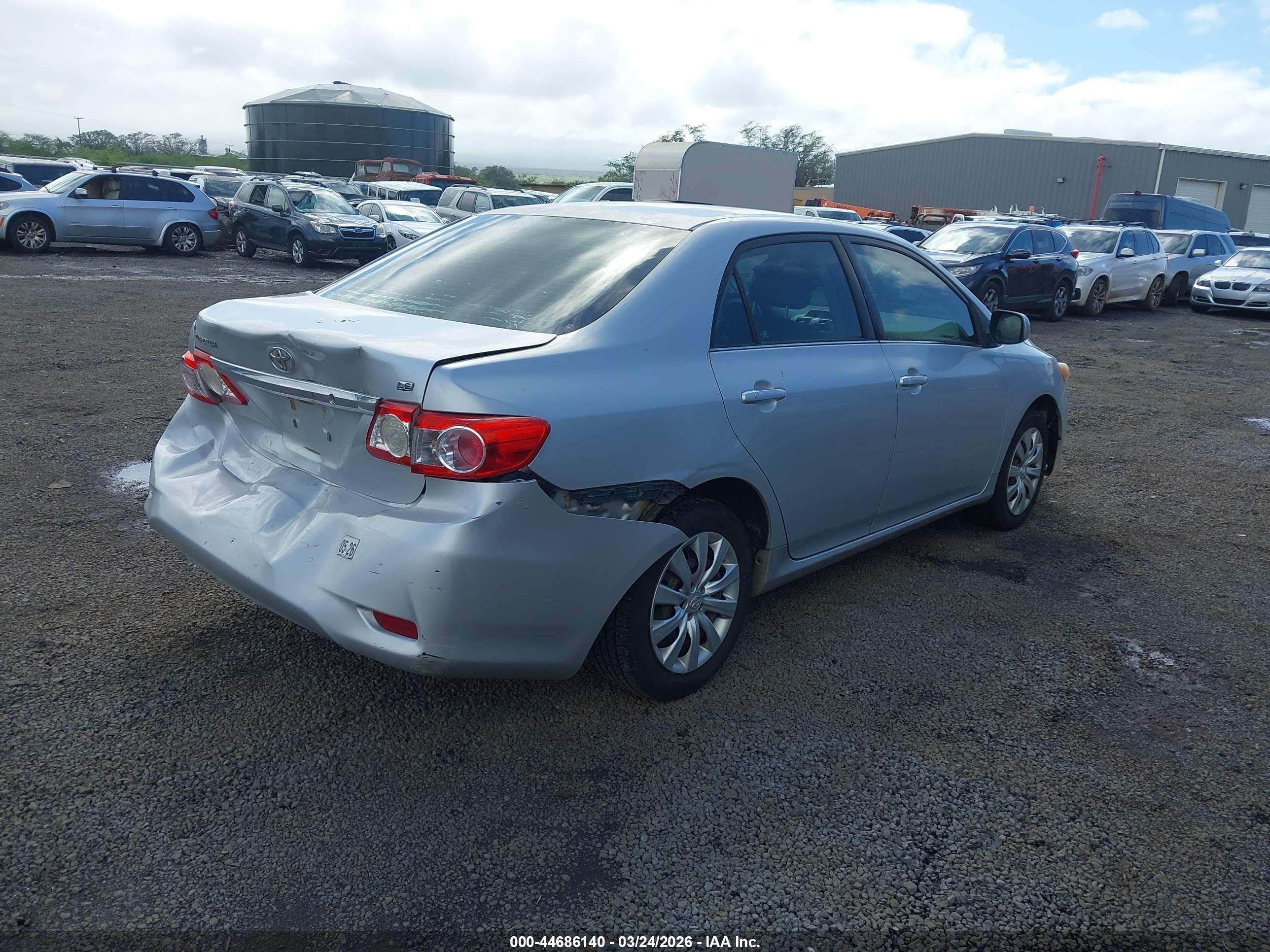 2013 Toyota Corolla Le/le Special Edition Silver vin: 2T1BU4EE6DC962193