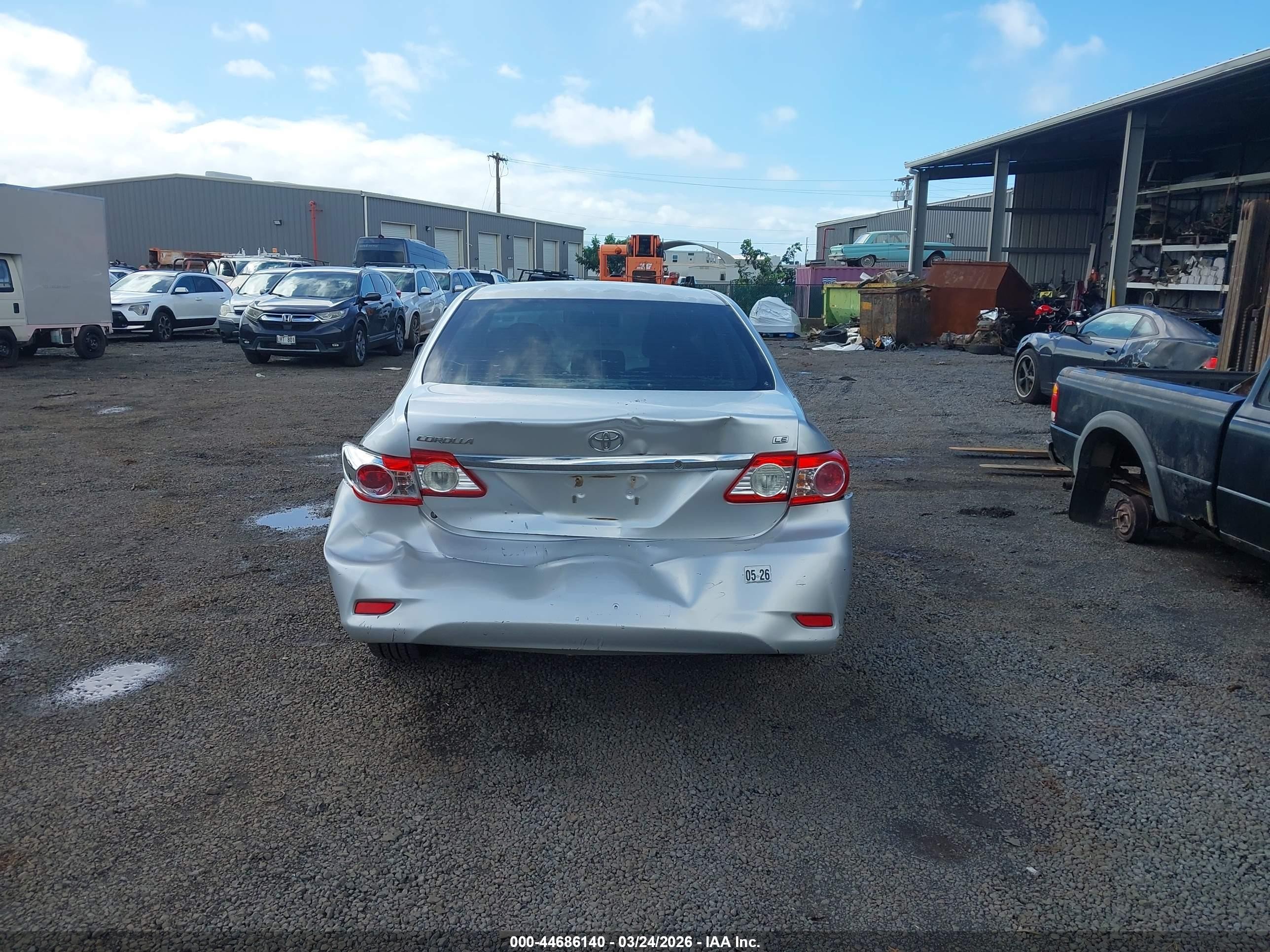 2013 Toyota Corolla Le/le Special Edition Silver vin: 2T1BU4EE6DC962193
