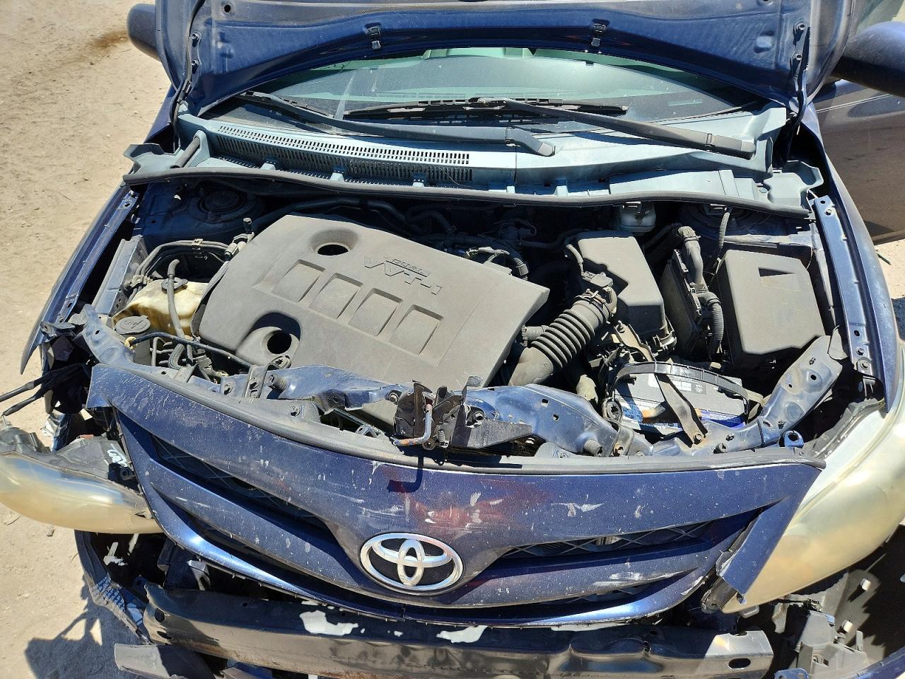 2013 Toyota Corolla S Blue vin: 2T1BU4EE6DC966910