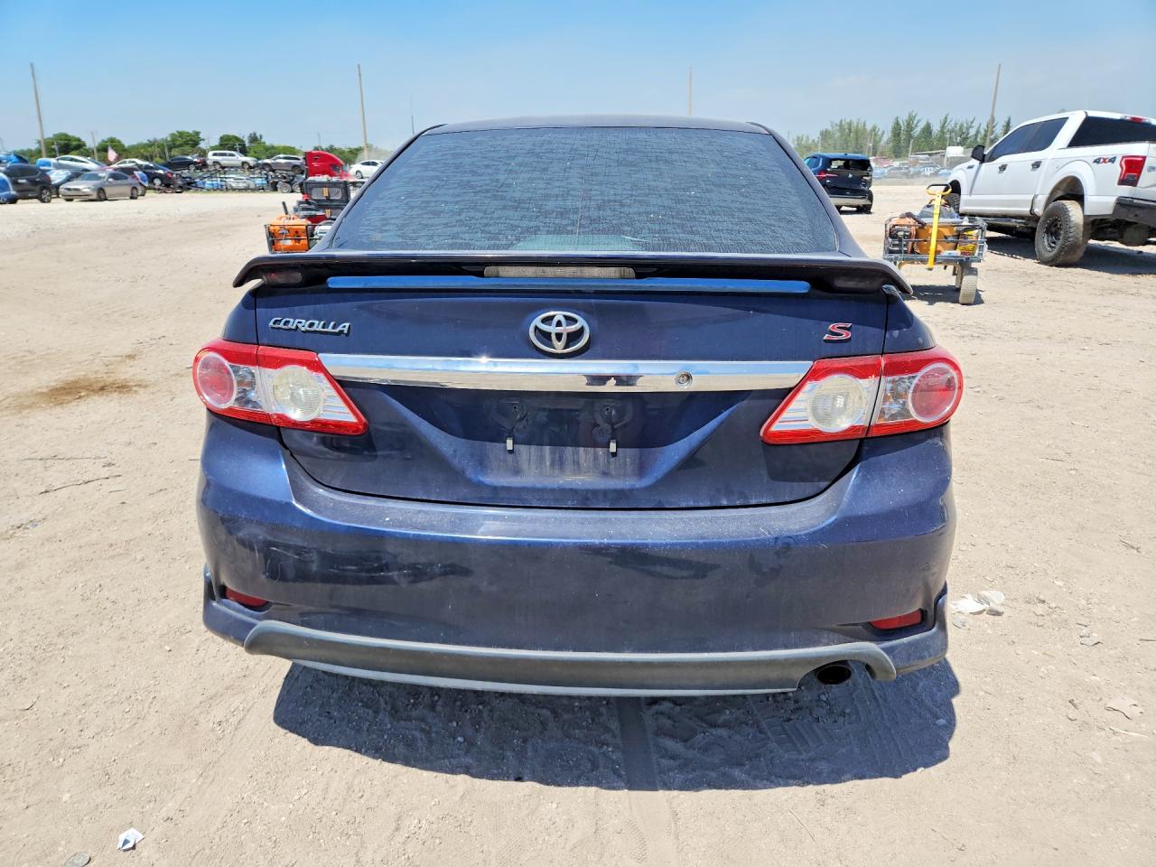 2013 Toyota Corolla S Blue vin: 2T1BU4EE6DC966910
