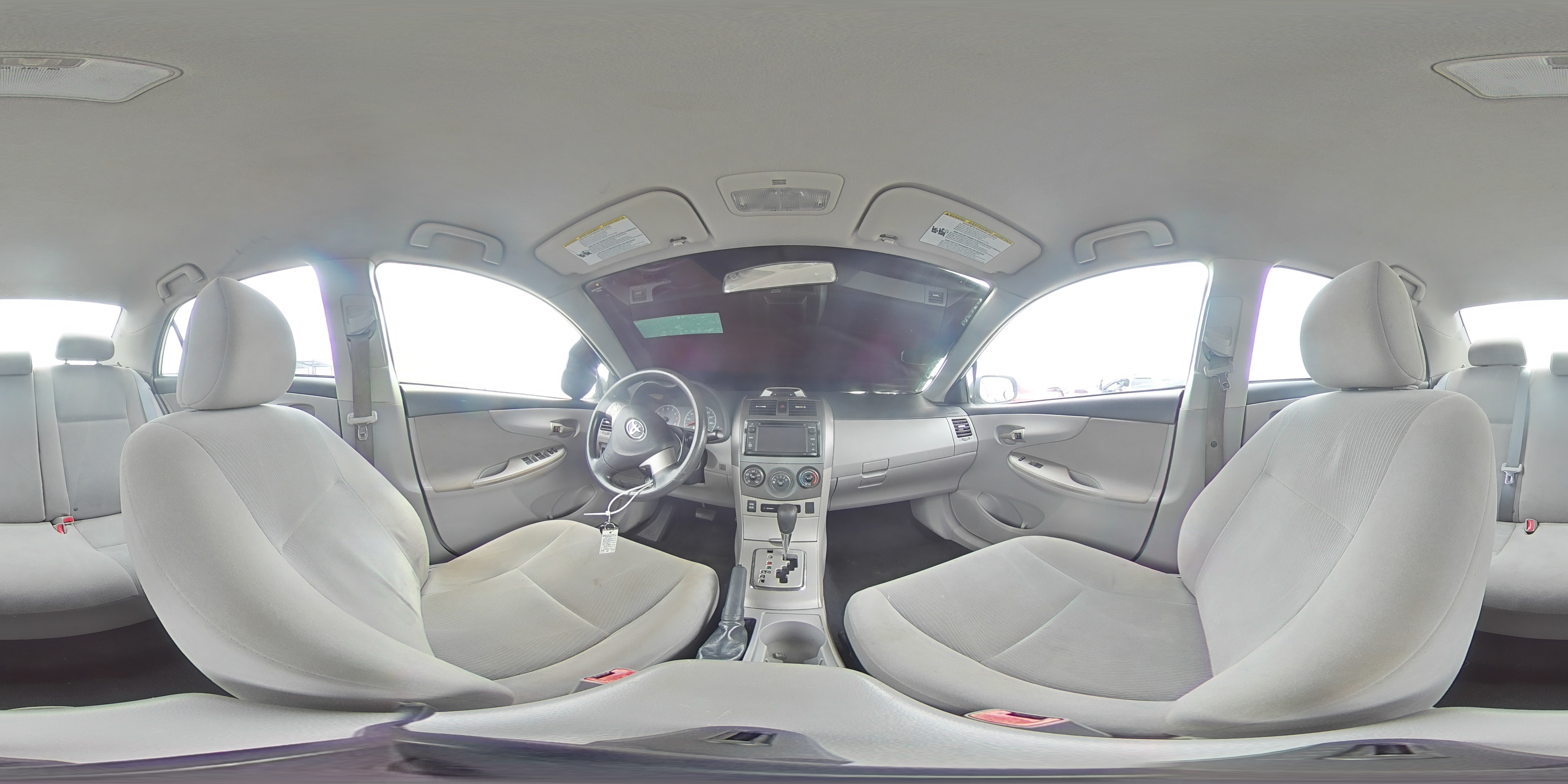 2013 Toyota Corolla Le White vin: 2T1BU4EE6DC977261