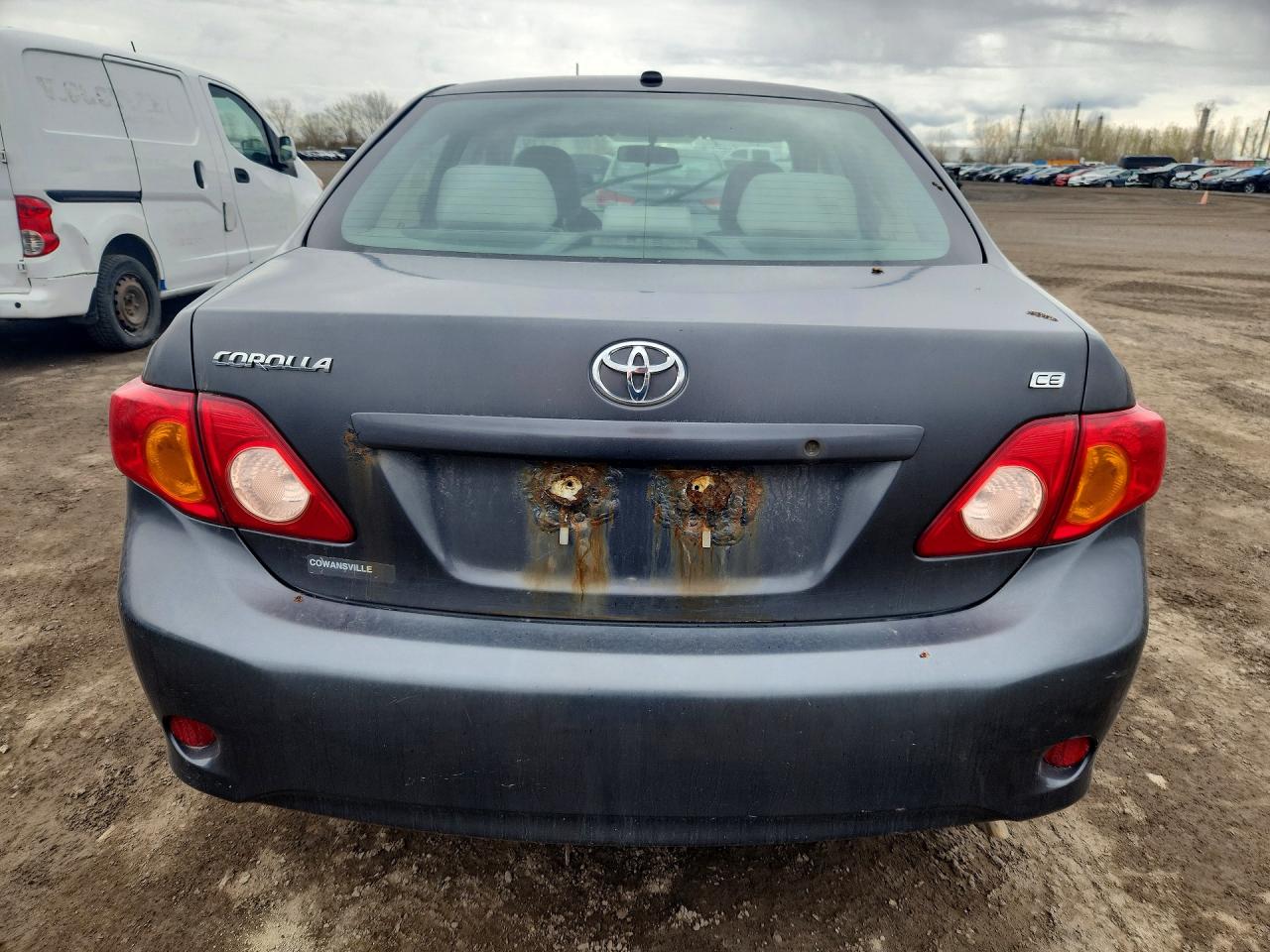 2010 Toyota Corolla Base Gray vin: 2T1BU4EE7AC191951