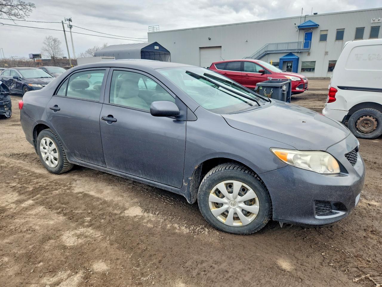 2010 Toyota Corolla Base Gray vin: 2T1BU4EE7AC191951