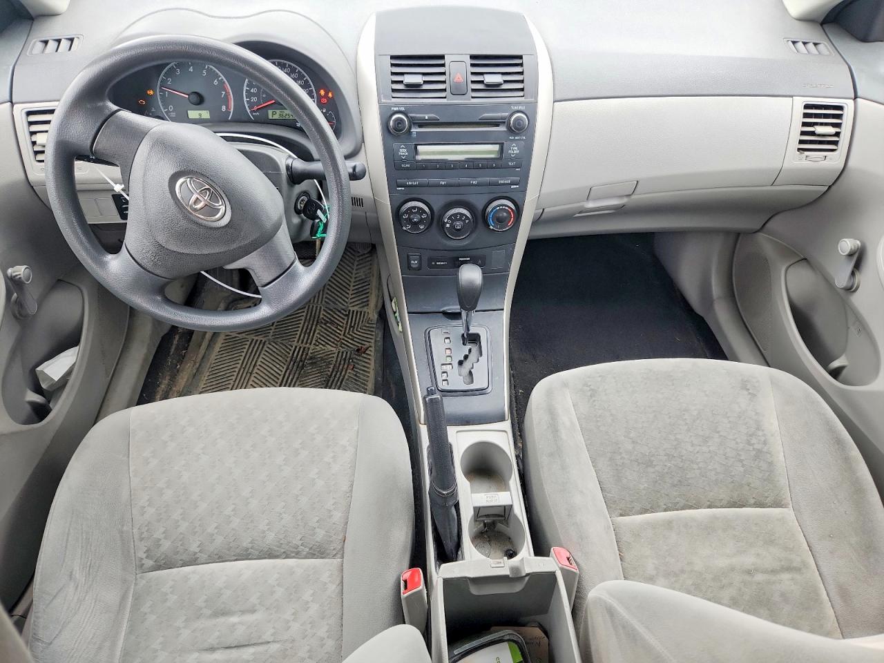 2010 Toyota Corolla Base Gray vin: 2T1BU4EE7AC191951