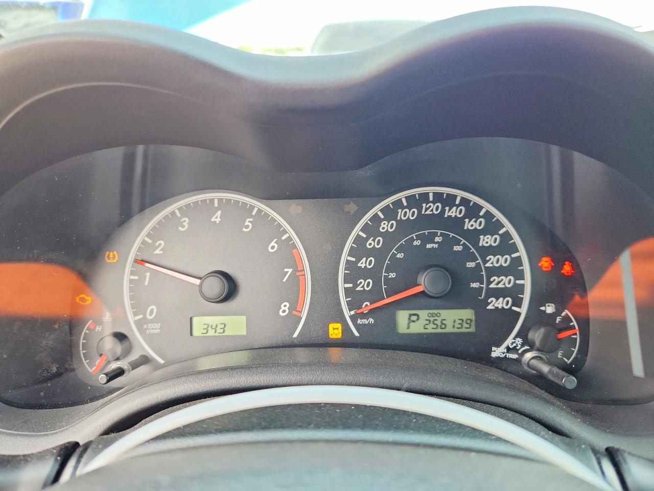 2010 Toyota Corolla Base Blue vin: 2T1BU4EE7AC194042