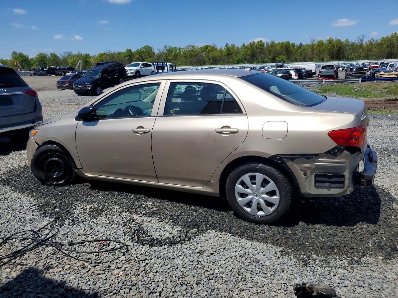 2010 Toyota Corolla Base Tan vin: 2T1BU4EE7AC231087