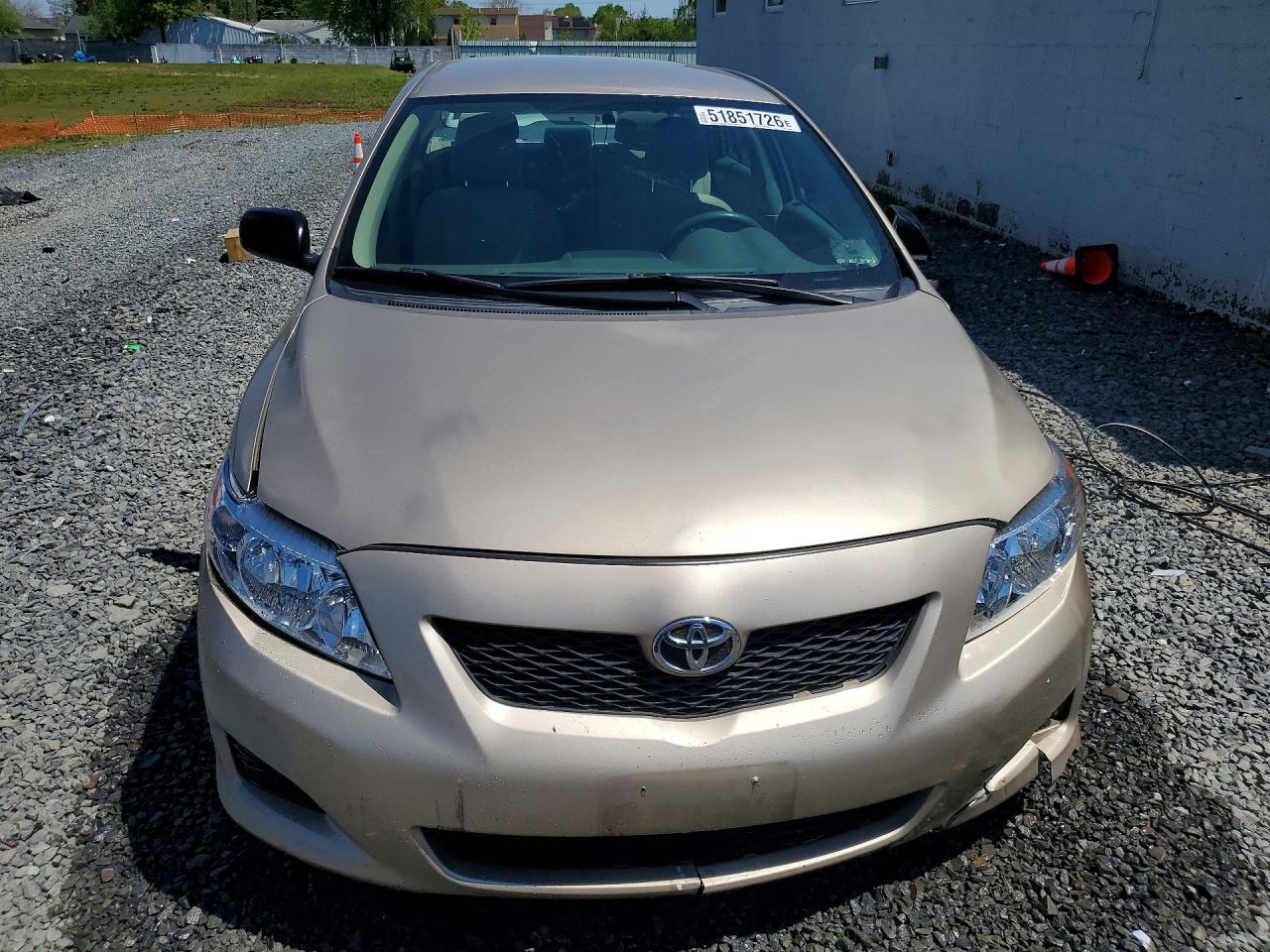 2010 Toyota Corolla Base Tan vin: 2T1BU4EE7AC231087