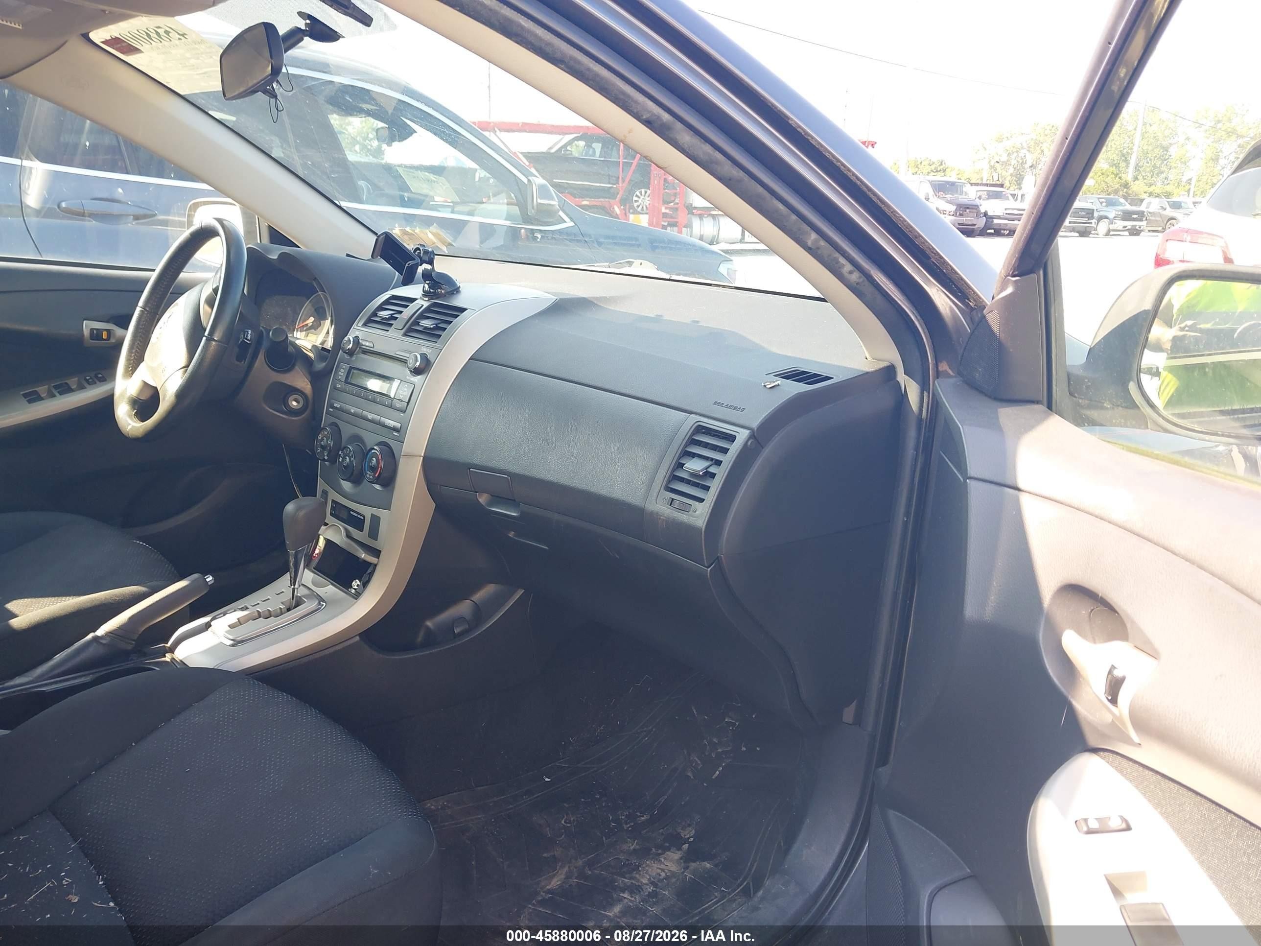 2010 Toyota Corolla S Серый vin: 2T1BU4EE7AC262422