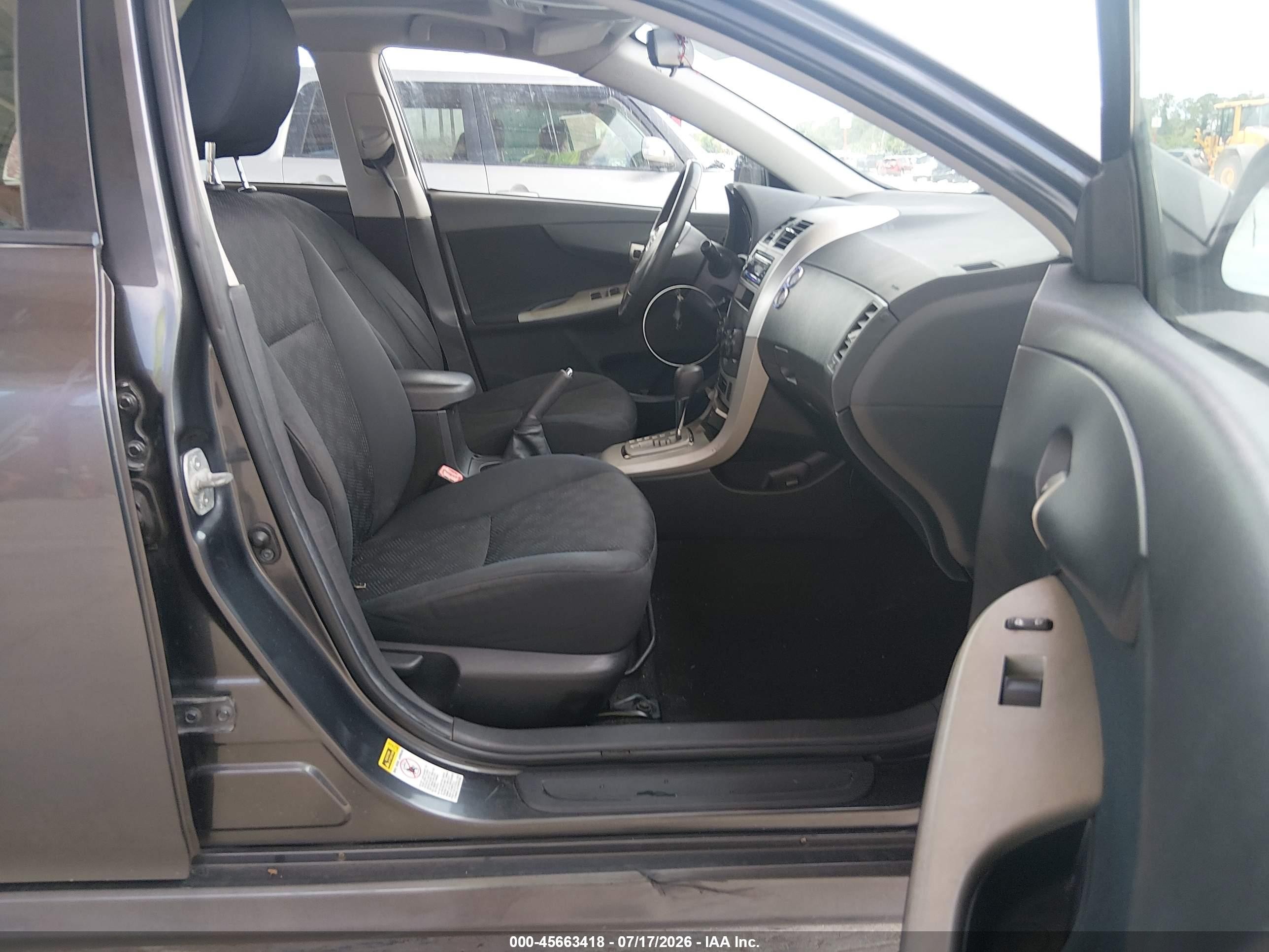 2010 Toyota Corolla S Gray vin: 2T1BU4EE7AC270472