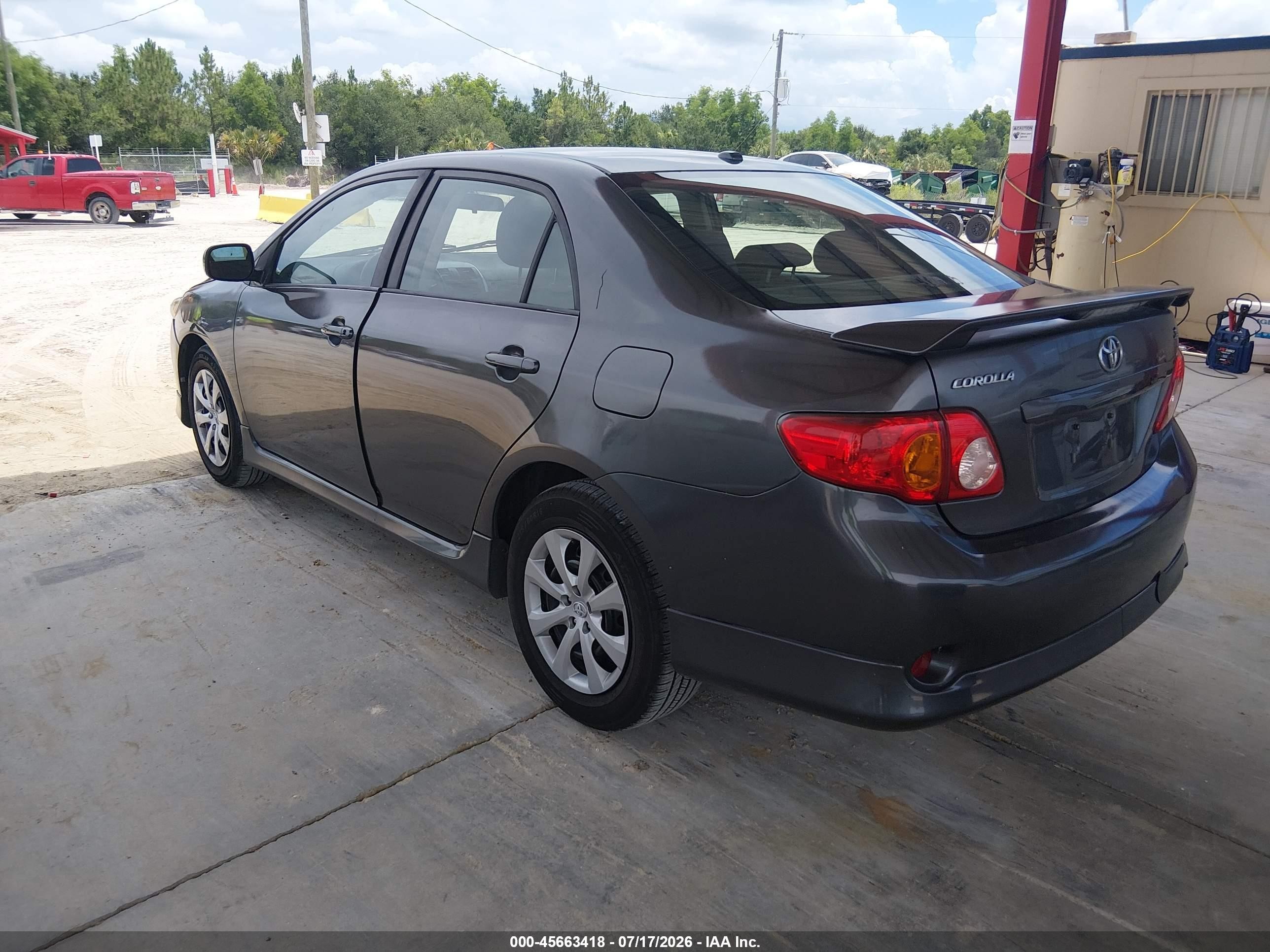 2010 Toyota Corolla S Gray vin: 2T1BU4EE7AC270472