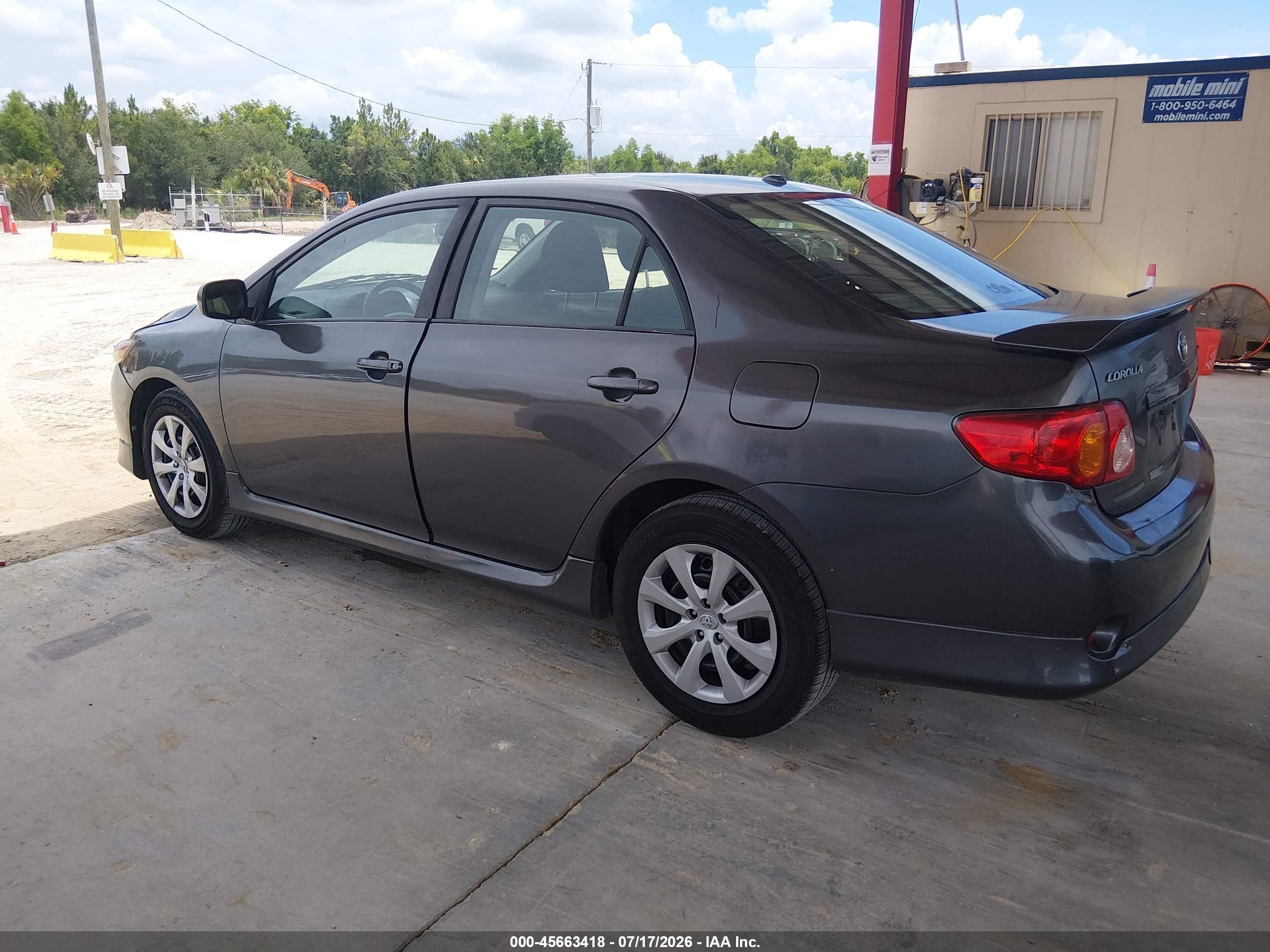 2010 Toyota Corolla S Gray vin: 2T1BU4EE7AC270472