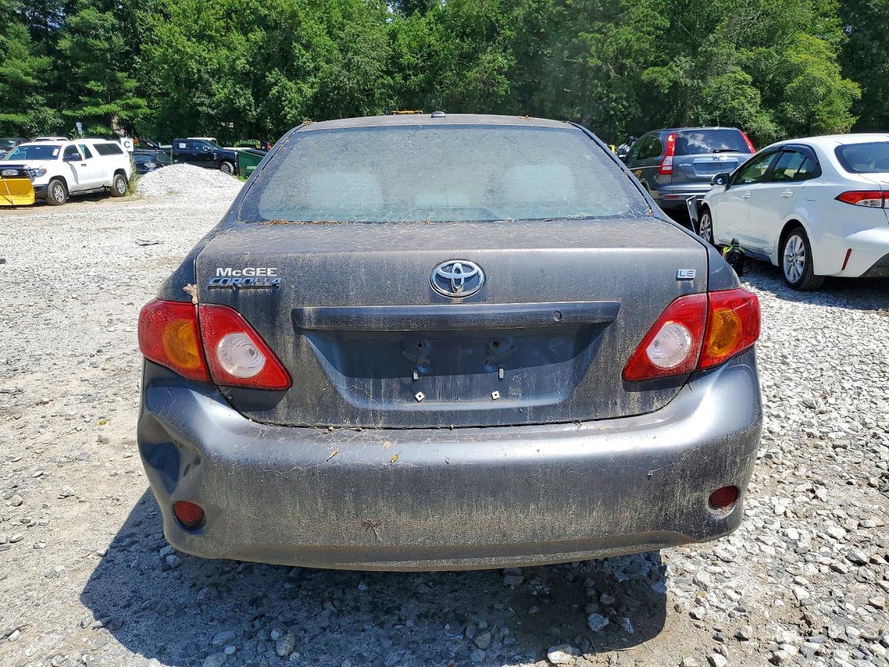 2010 Toyota Corolla Le Gray vin: 2T1BU4EE7AC277700